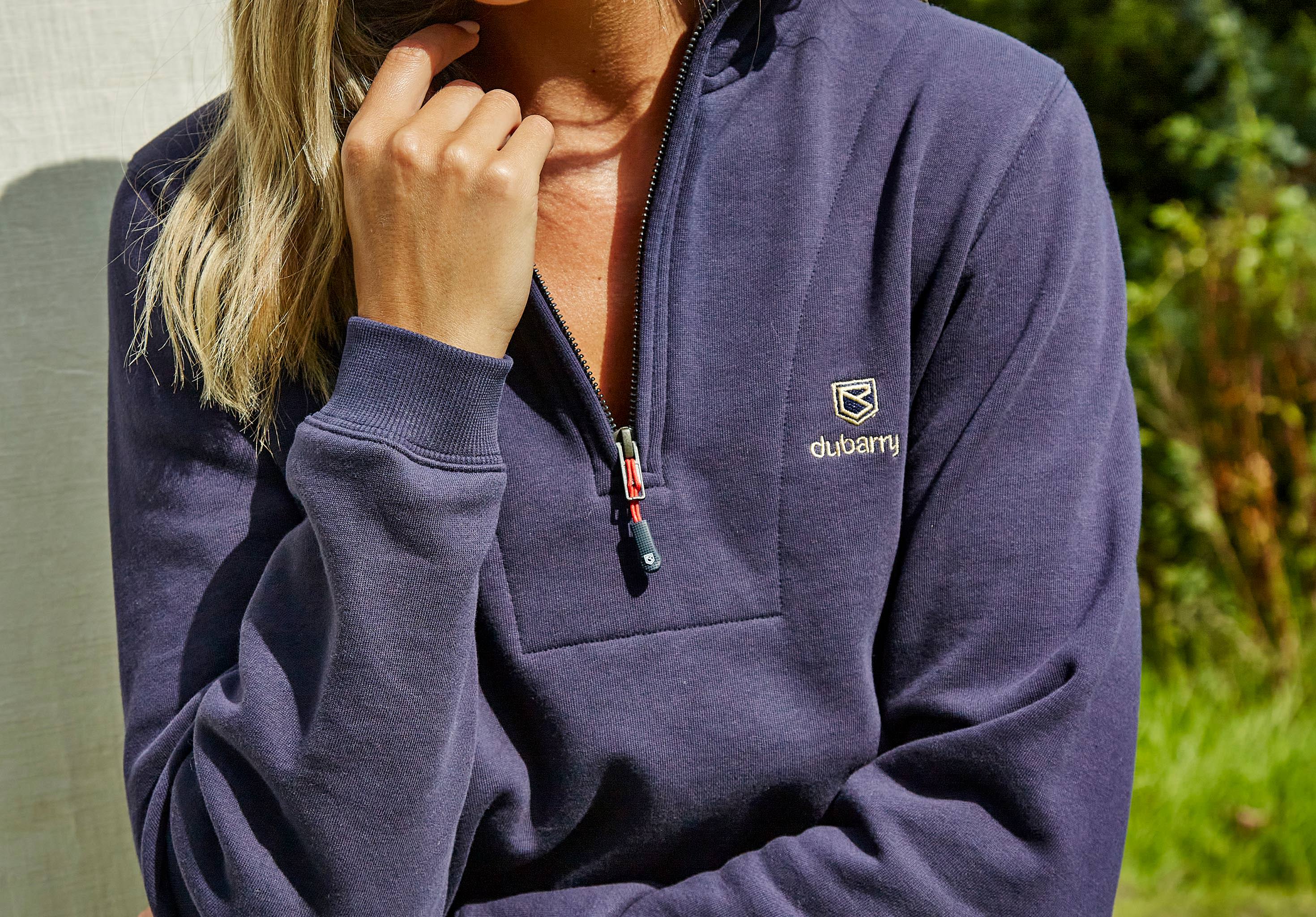 Castlemartyr Women's Quarter Zip Sweatshirt - Navy