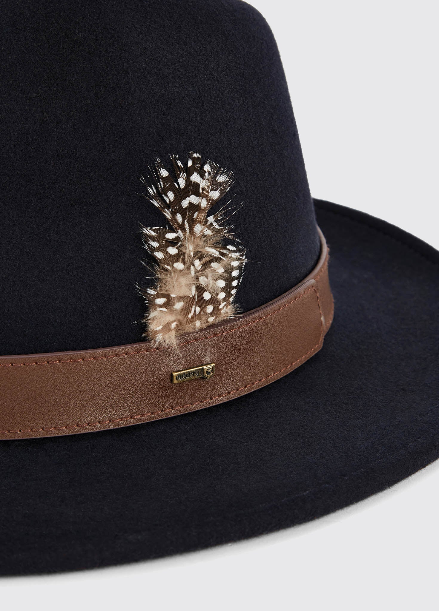 Gallagher Felt Hat - Navy