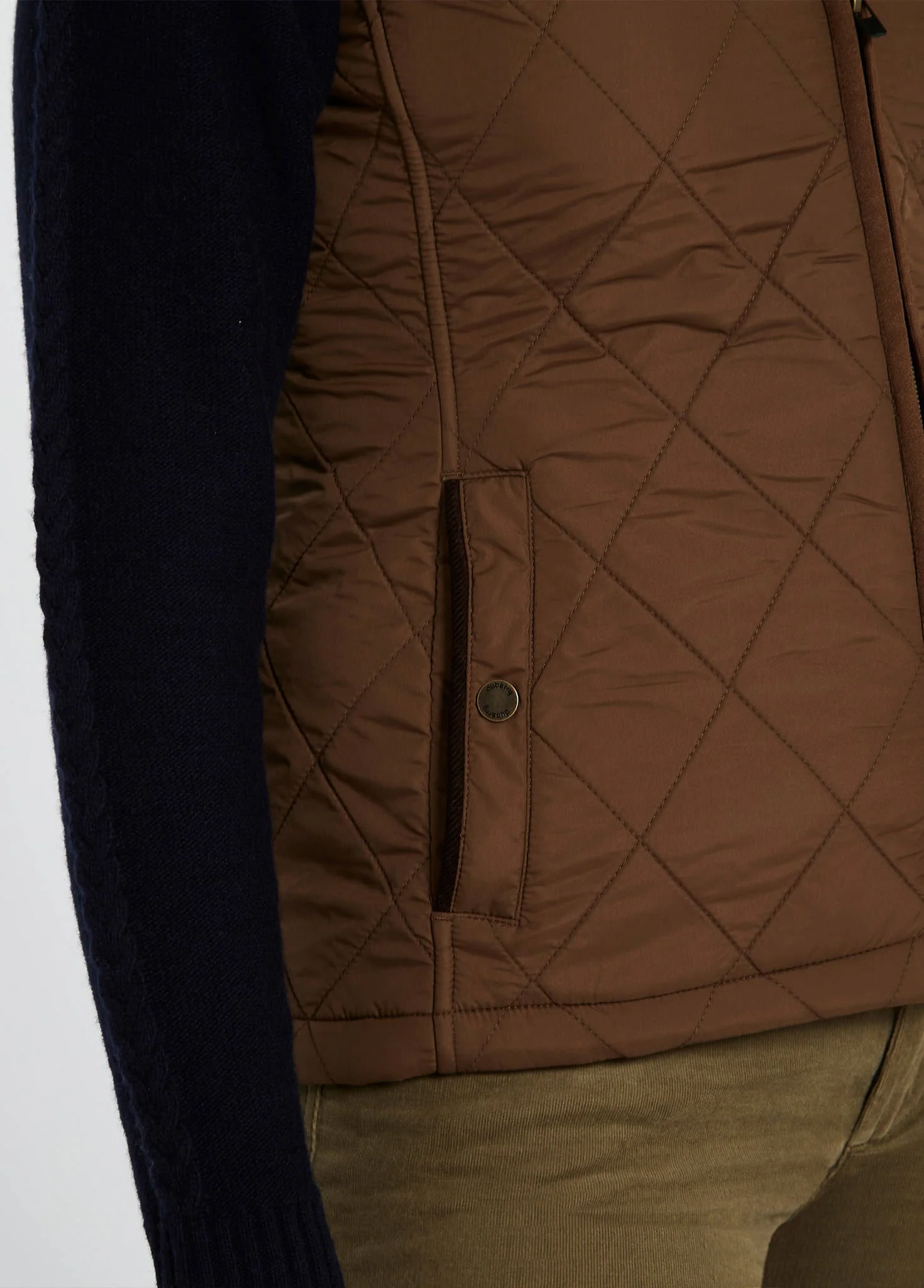 Heywood Ladies' Quilted Vest - Bronze