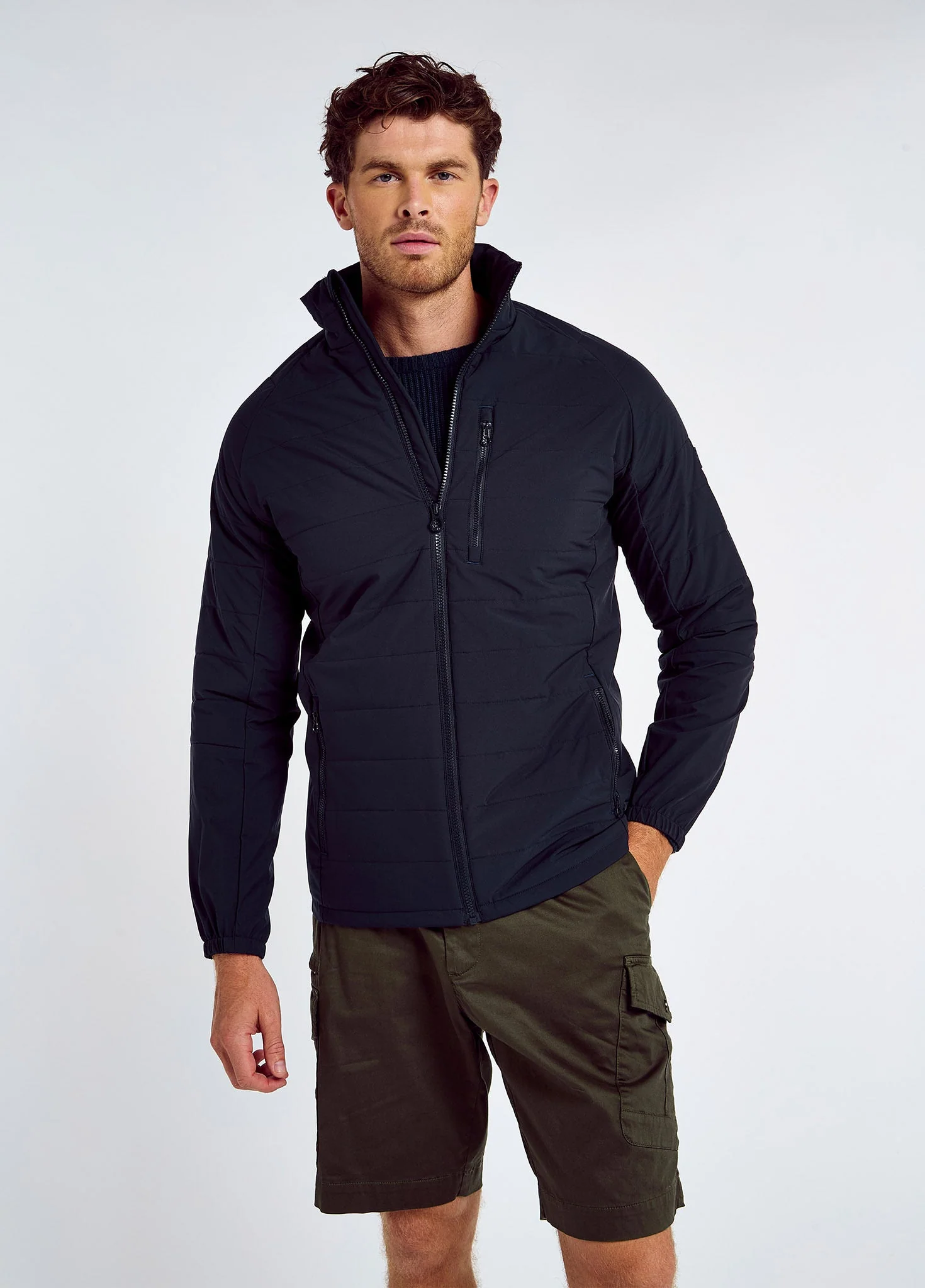 Pacific Men's Lightweight Jacket - Navy