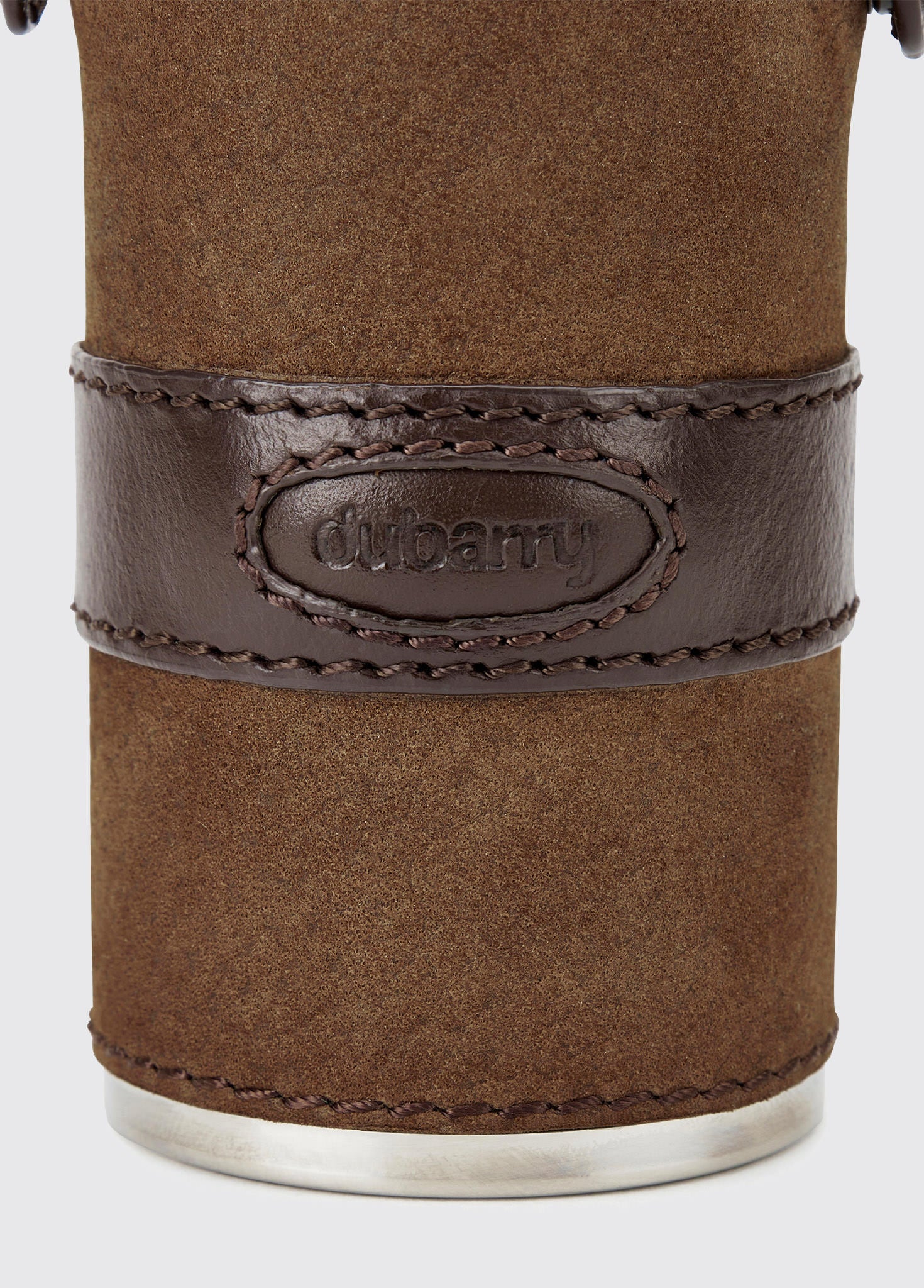 Jersey Hunter Flask in Dubarry Leather - Walnut