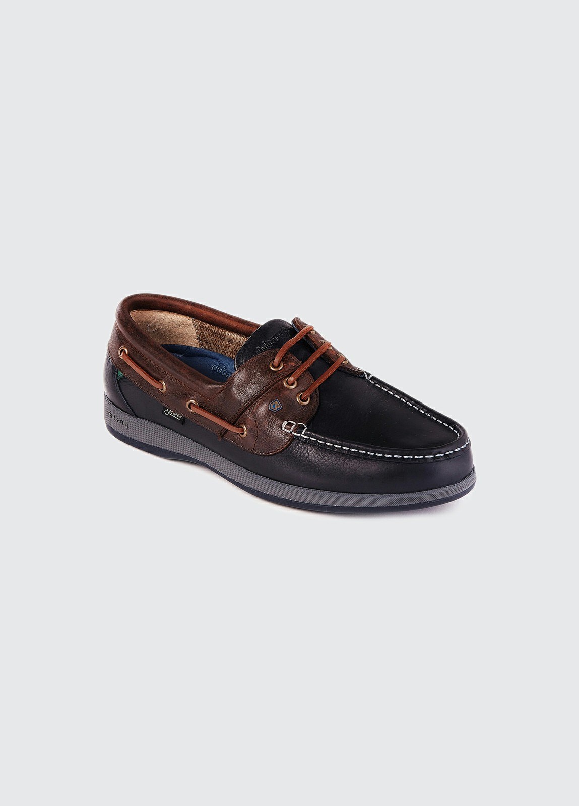 Dubarry Mariner Moccasin Men's Boat Shoes Navy / Brown