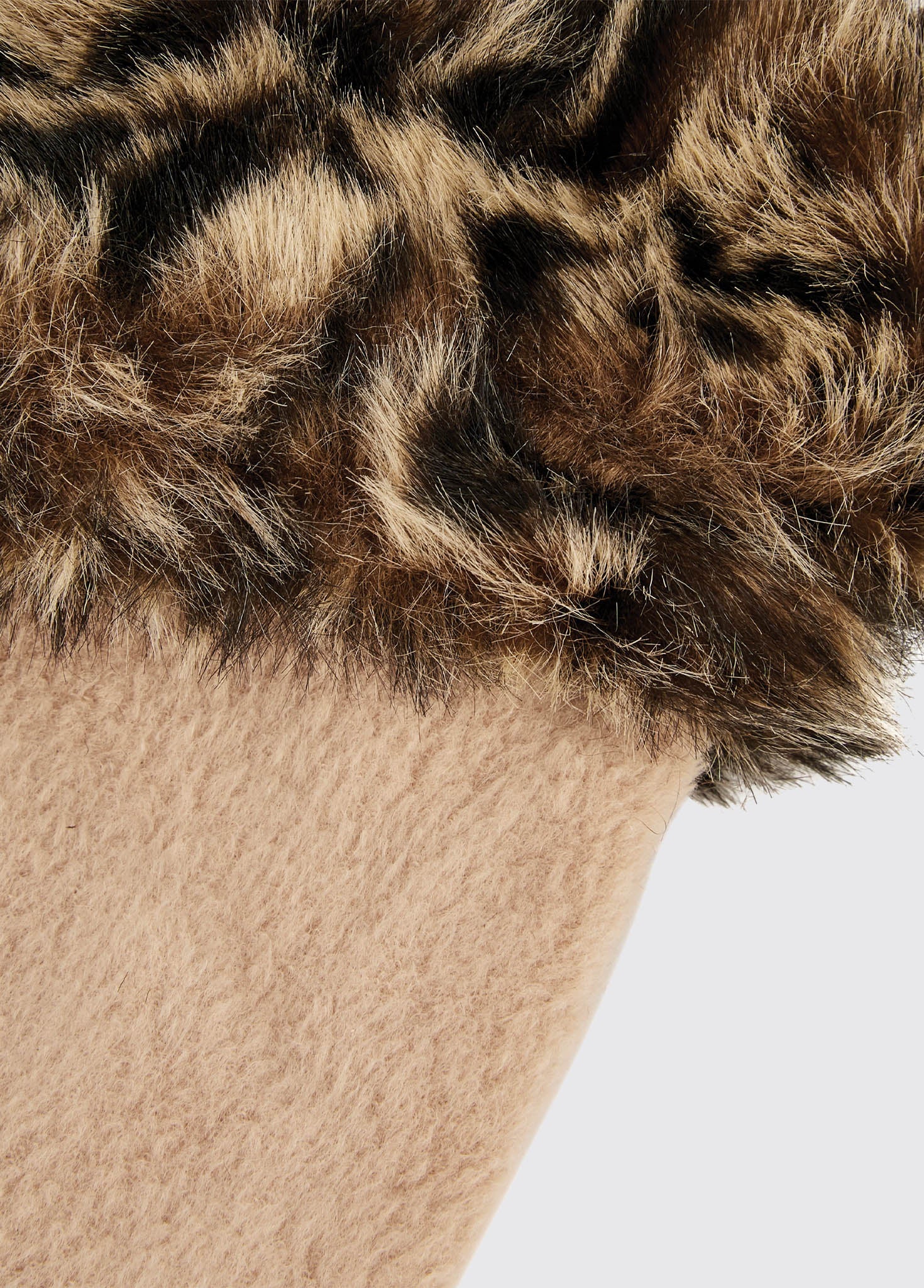 Faux Fur Boot Liners - Leopard