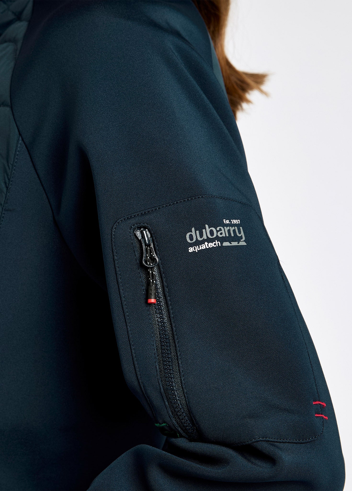 Atlantica Ladies' Hybrid Jacket - Navy