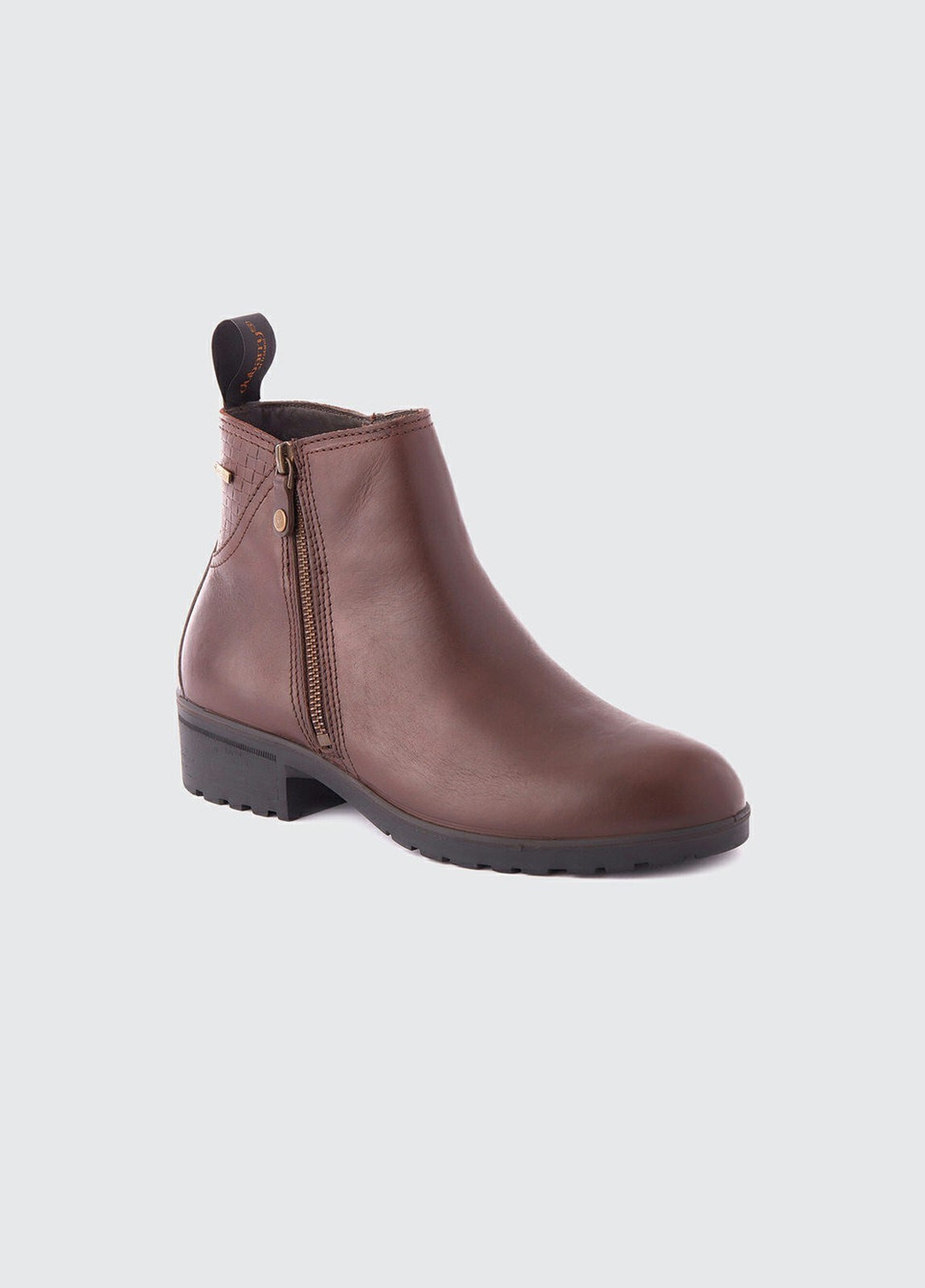 Dubarry Carlow Side Zip Women's Ankle Boots Chocolate