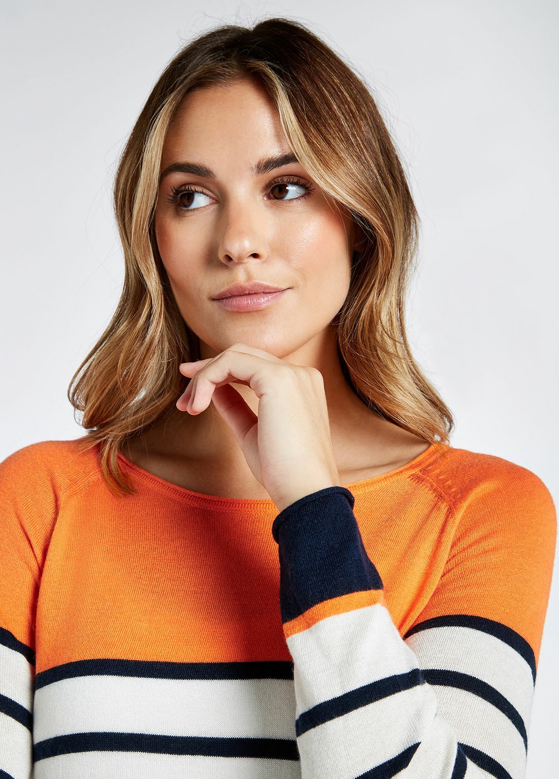 Dubarry Glenties Sweater Women's Knitwear White