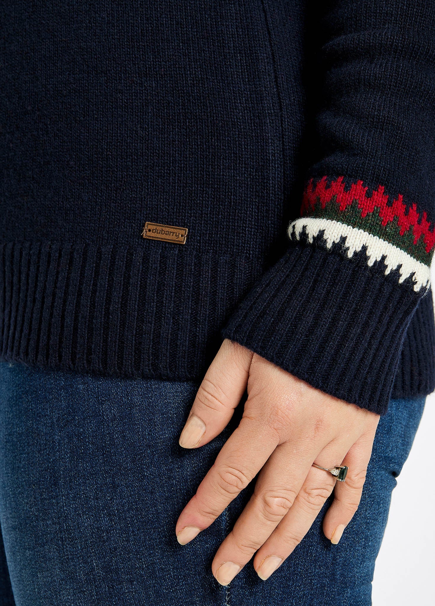 Riverdale Fair Isle Sweater - Navy