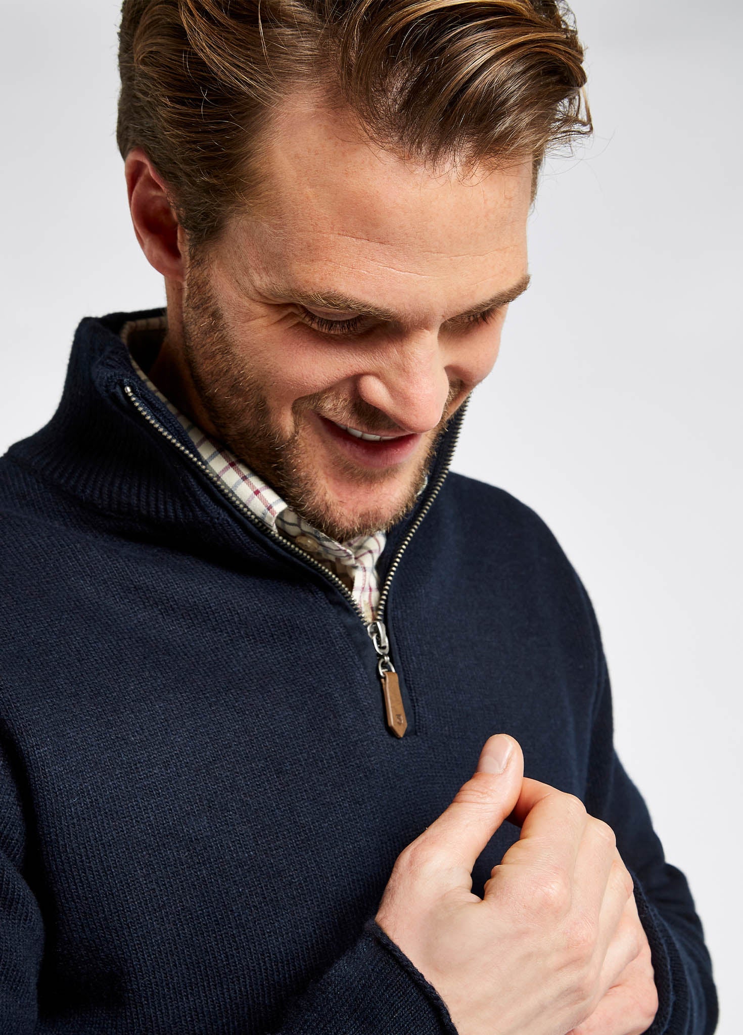 Feeney Men's Windproof Sweater - Navy