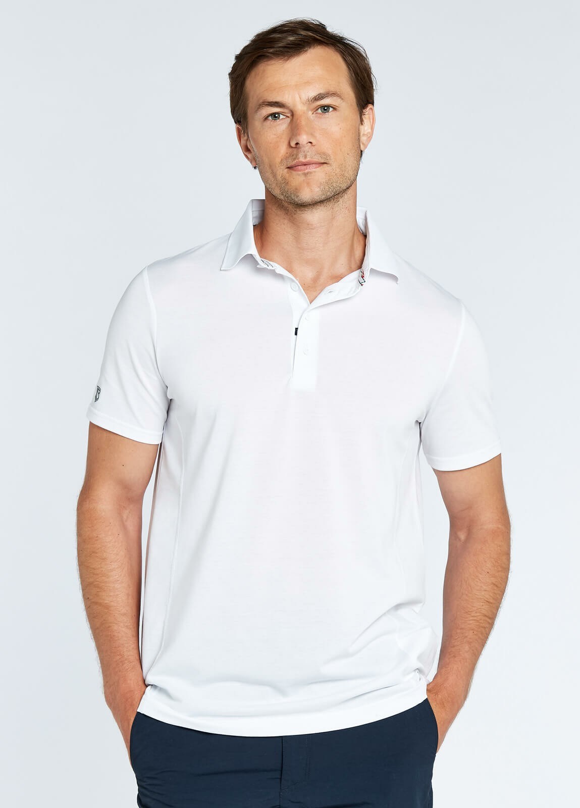 Dubarry Sorrento Unisex Short-sleeved Polo Women's Shirts White