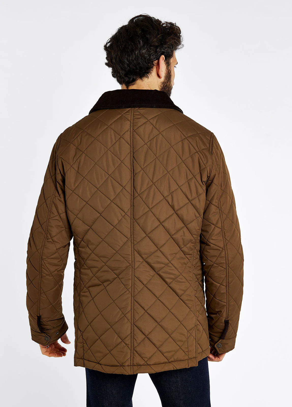 Mountusher Men's Quilted Jacket - Bronze - Sample