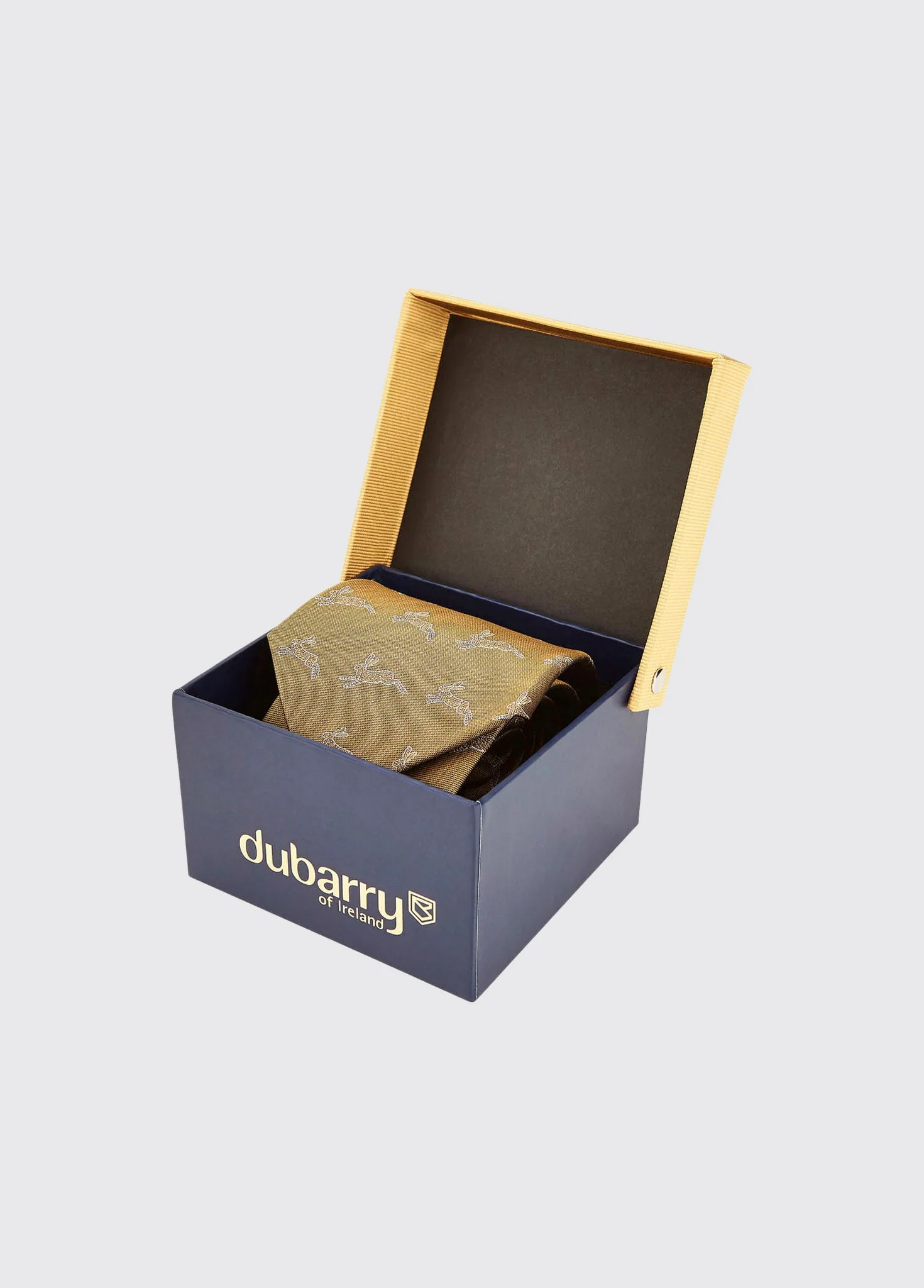 Lacken Mens Silk Tie - Gold