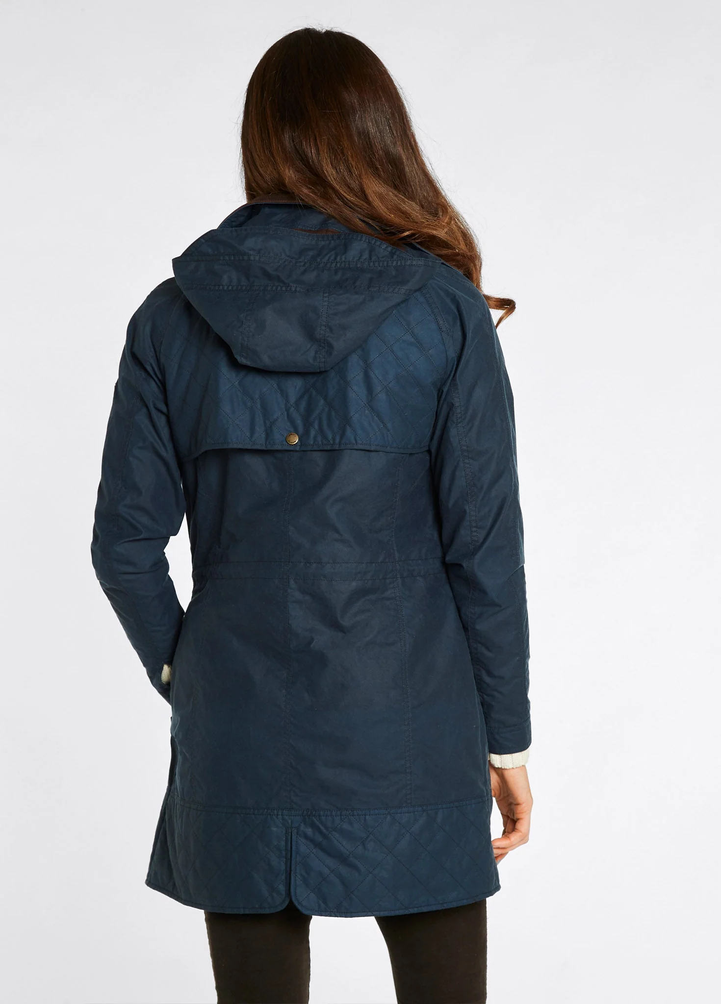 Radford Ladies Waxed Cotton Jacket - Storm Blue