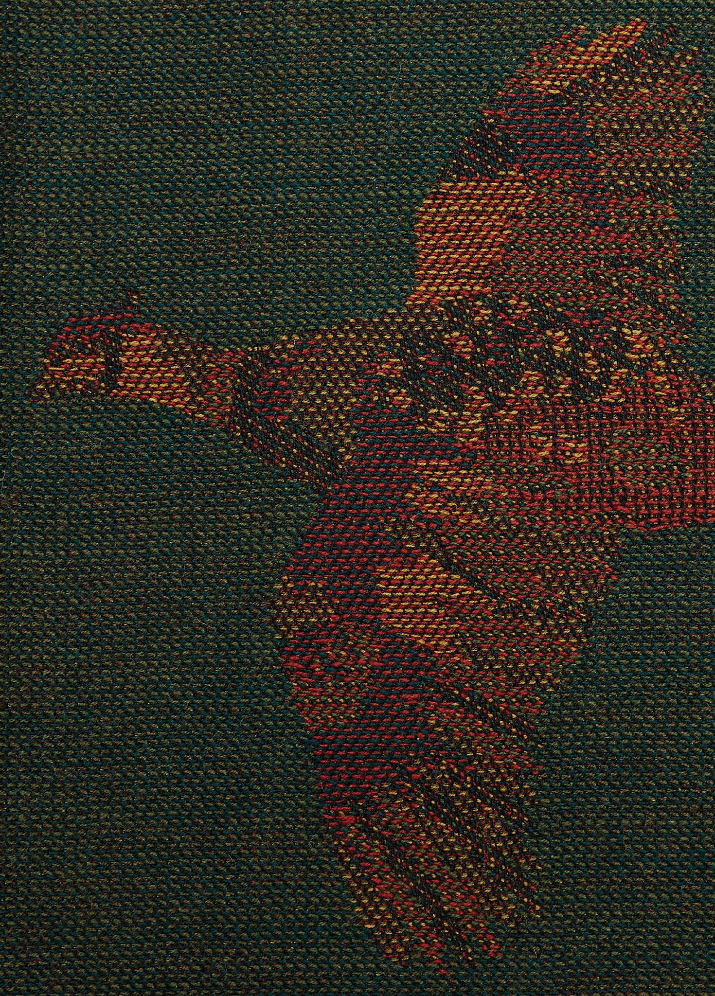 Birchdale Wool Stole - Ivy