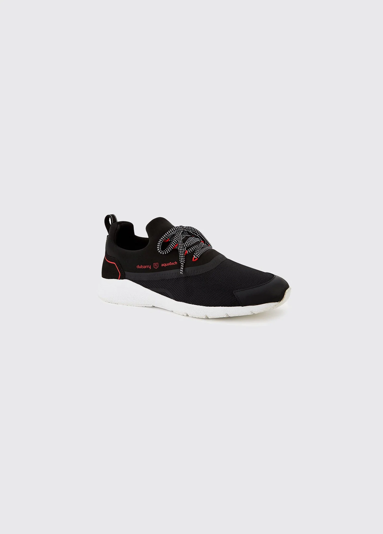 Antibes Lightweight Sporty Sneaker - Black