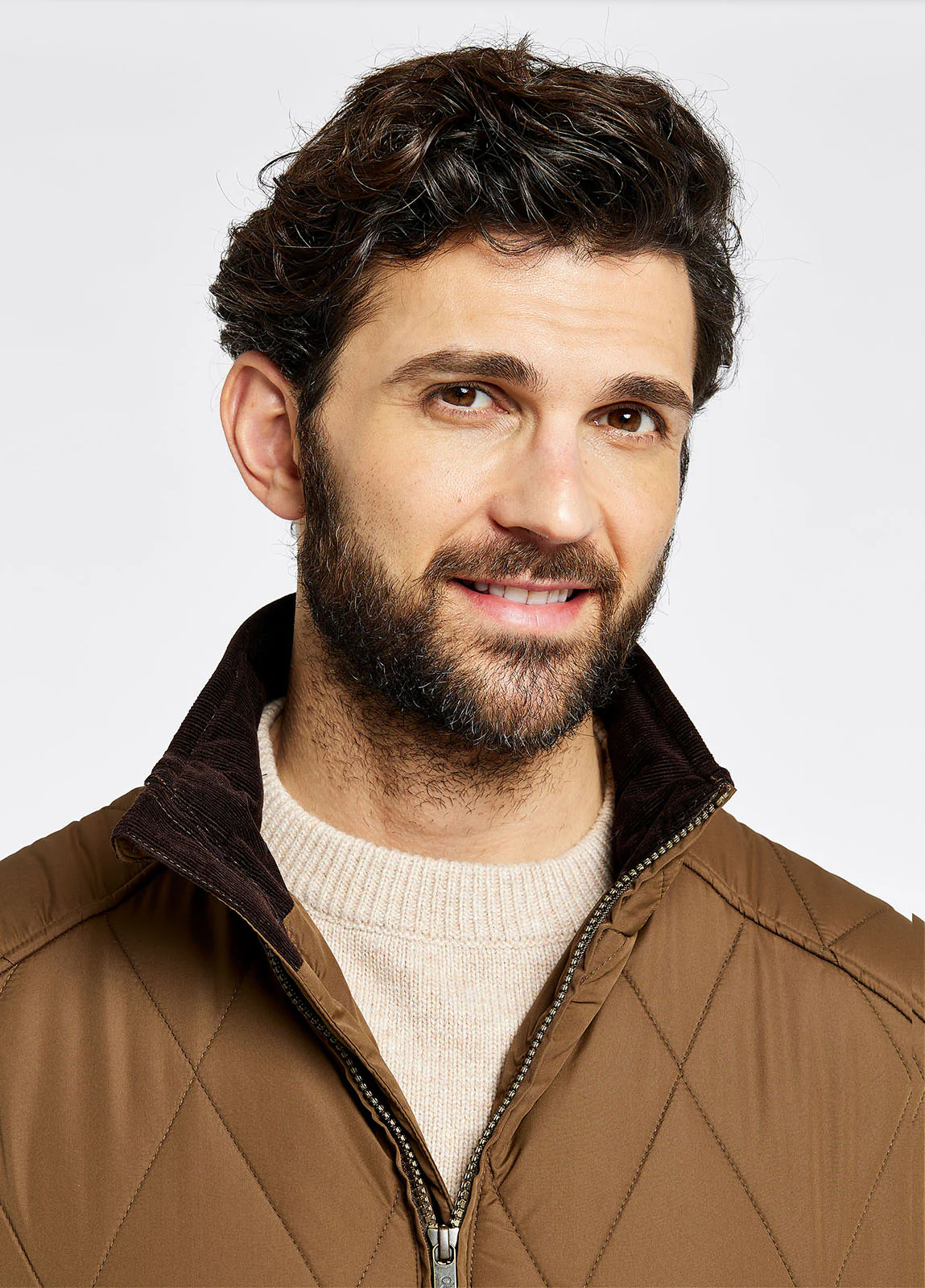 Colamber Men's Quilted Vest - Bronze - Sample