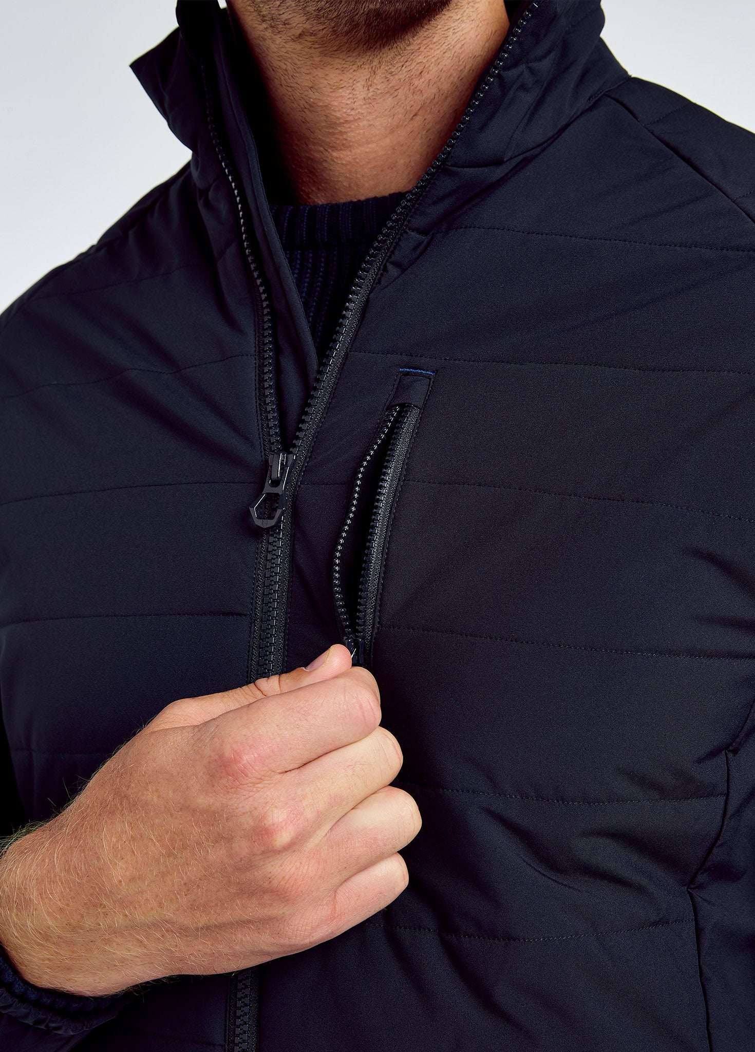 Pacific Men's Lightweight Jacket - Navy