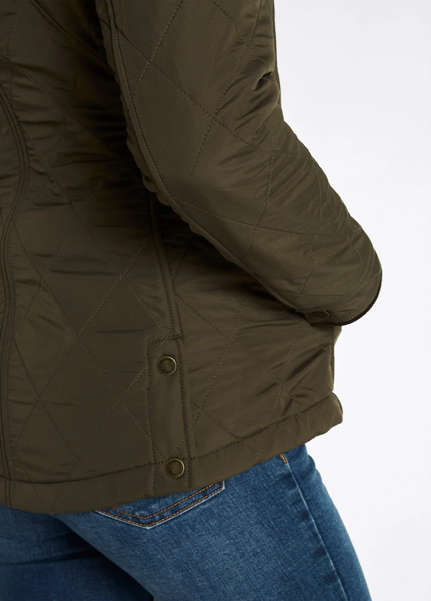 Glenfarne Women's Quilted Jacket - Olive