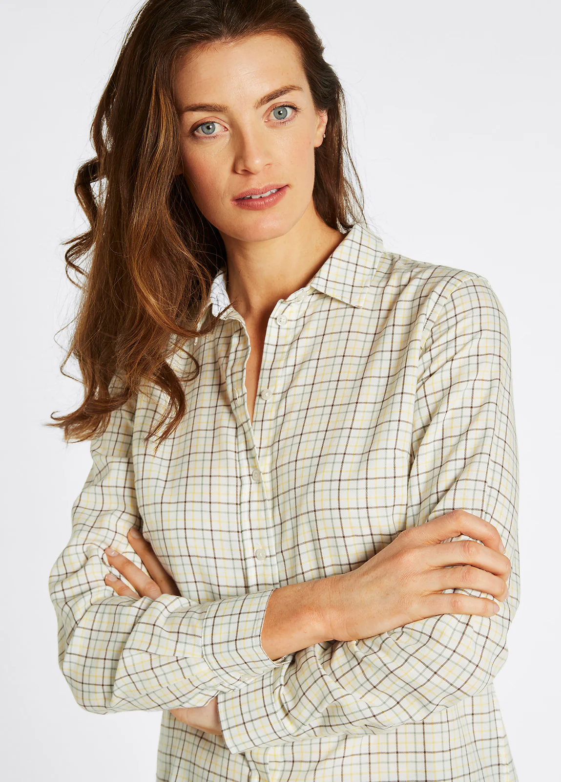 Freesia Ladies' Cotton Shirt - Maize - Sample