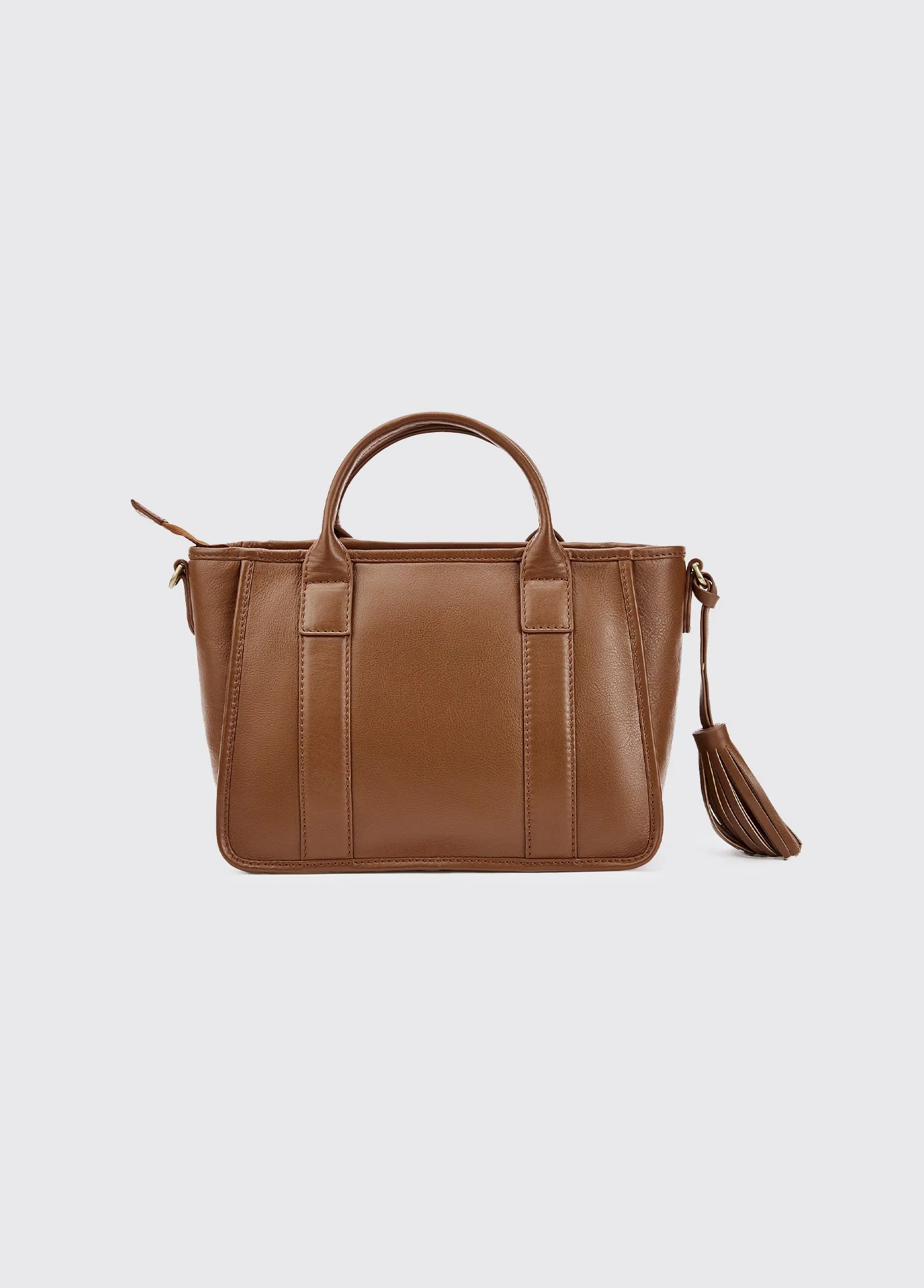Ramelton Medium size leather handbag - Caramel