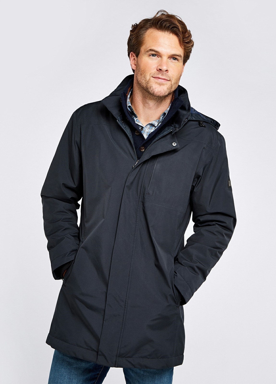 Dubarry Blackstairs Waterproof Men's Jackets Navy