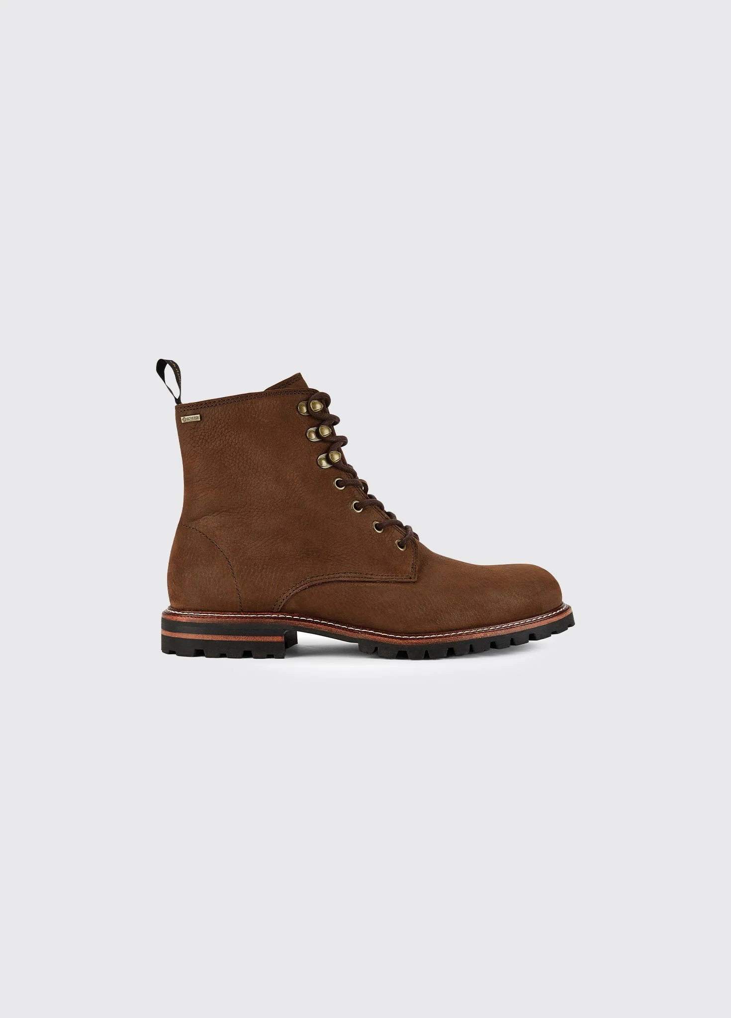Laois Mens Lace Up Ankle Boot - Walnut