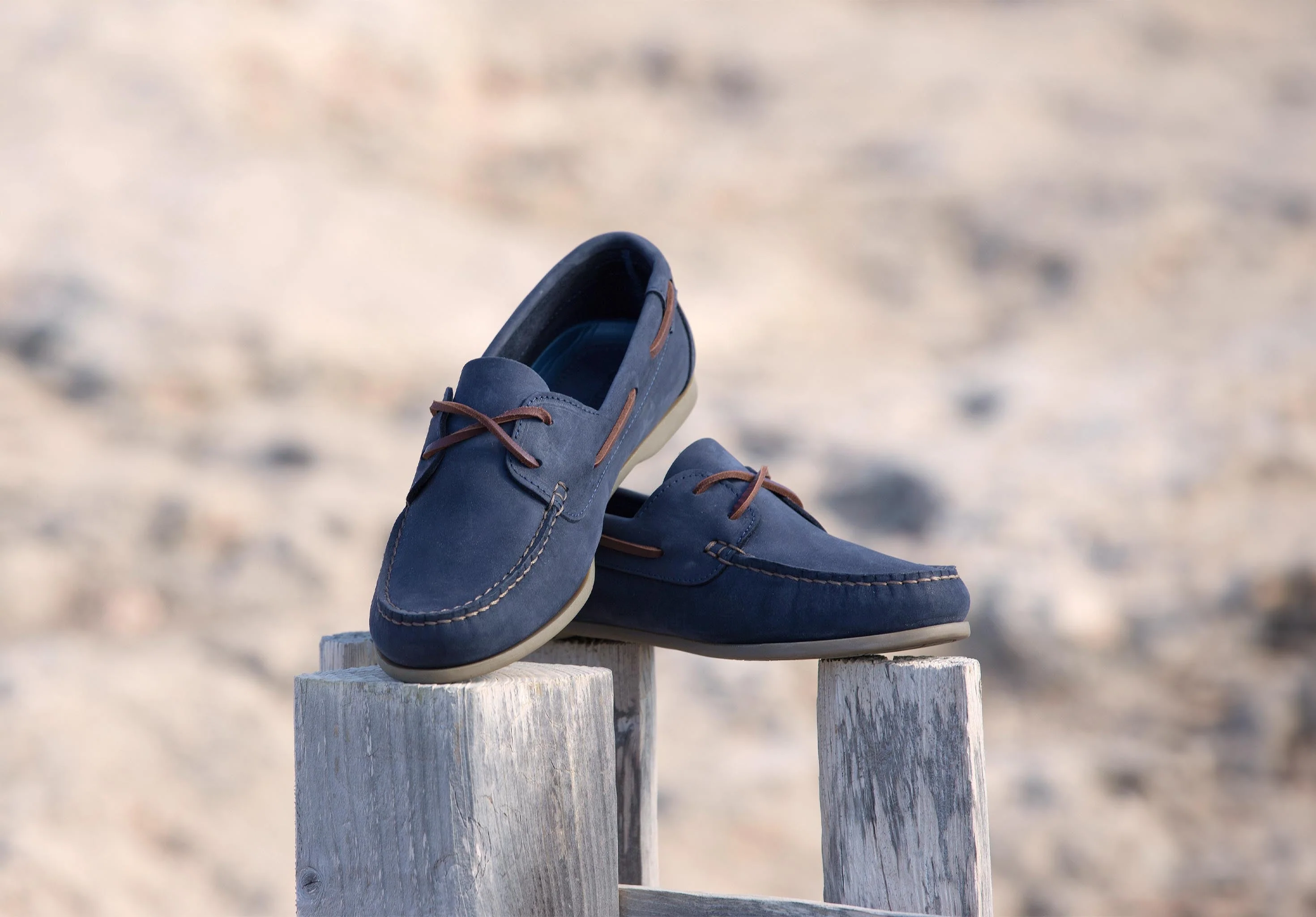 Aruba Boat Shoe - Denim