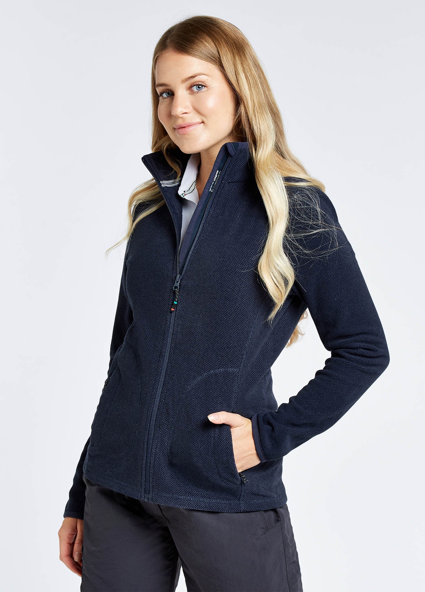 Sicily Women's Full-zip fleece - Navy