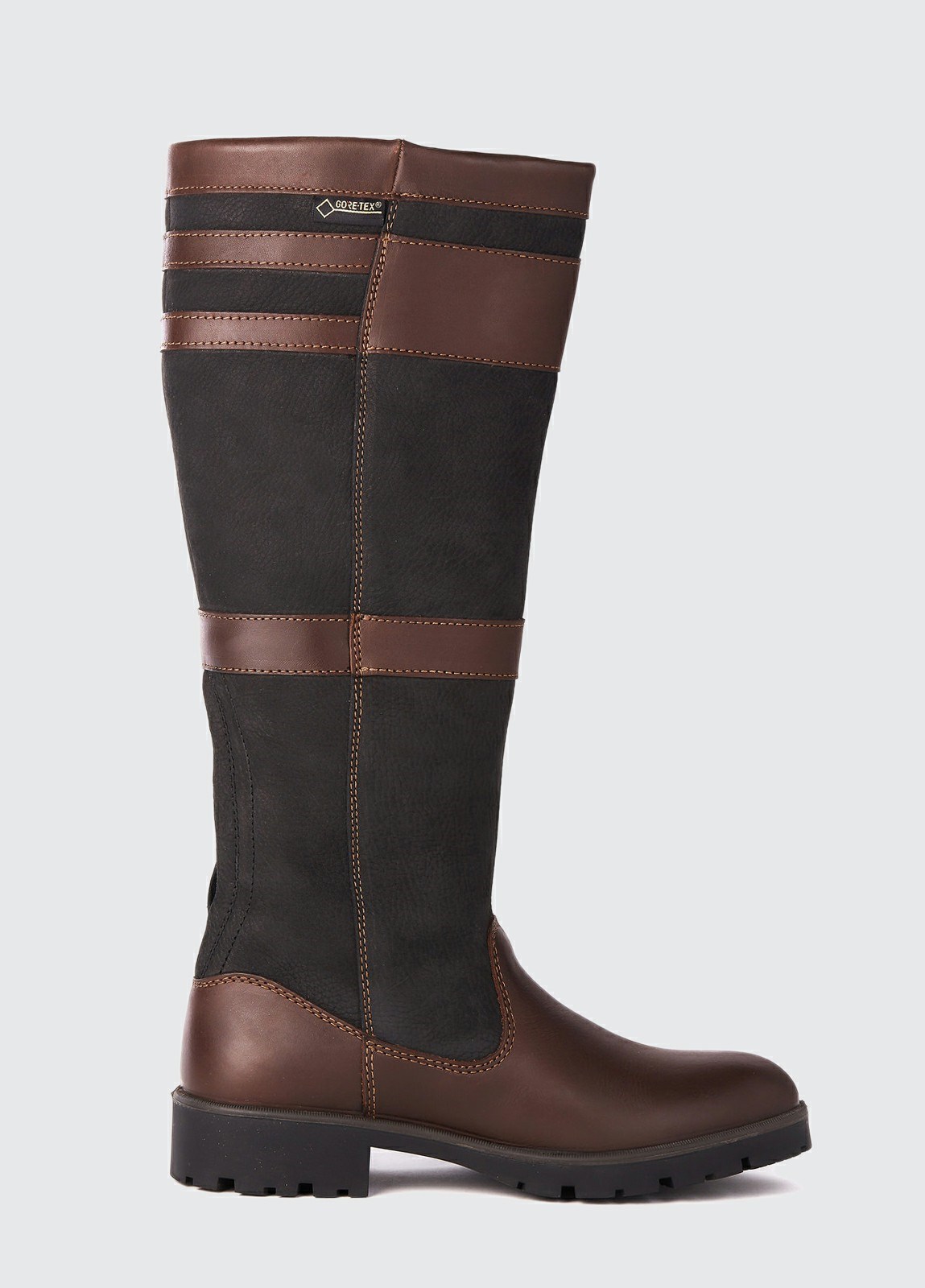 Dubarry Longford Women's Galway Boots Black / Brown