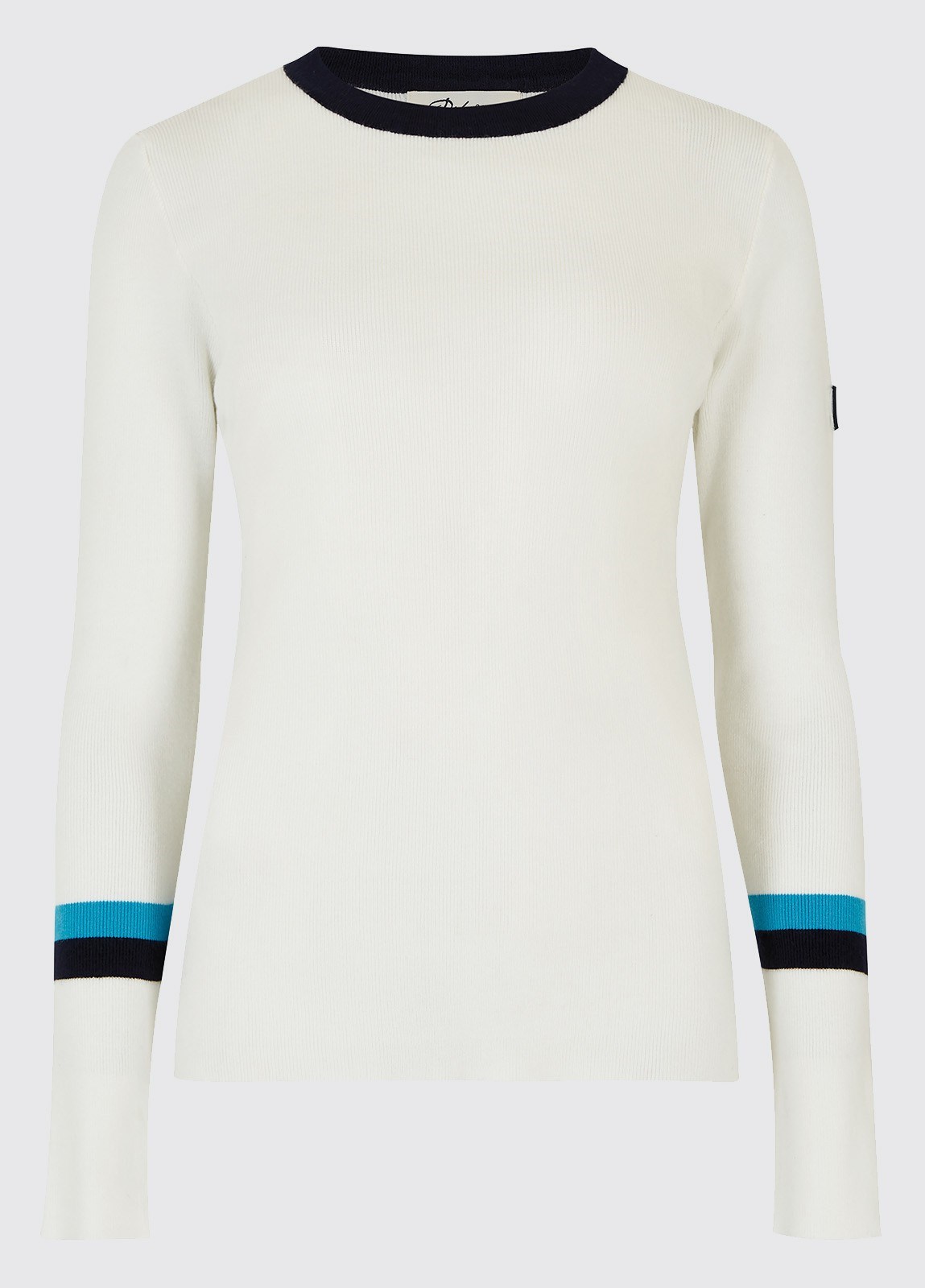 Dubarry Tolka Sweater Women's Knitwear White Multicolor