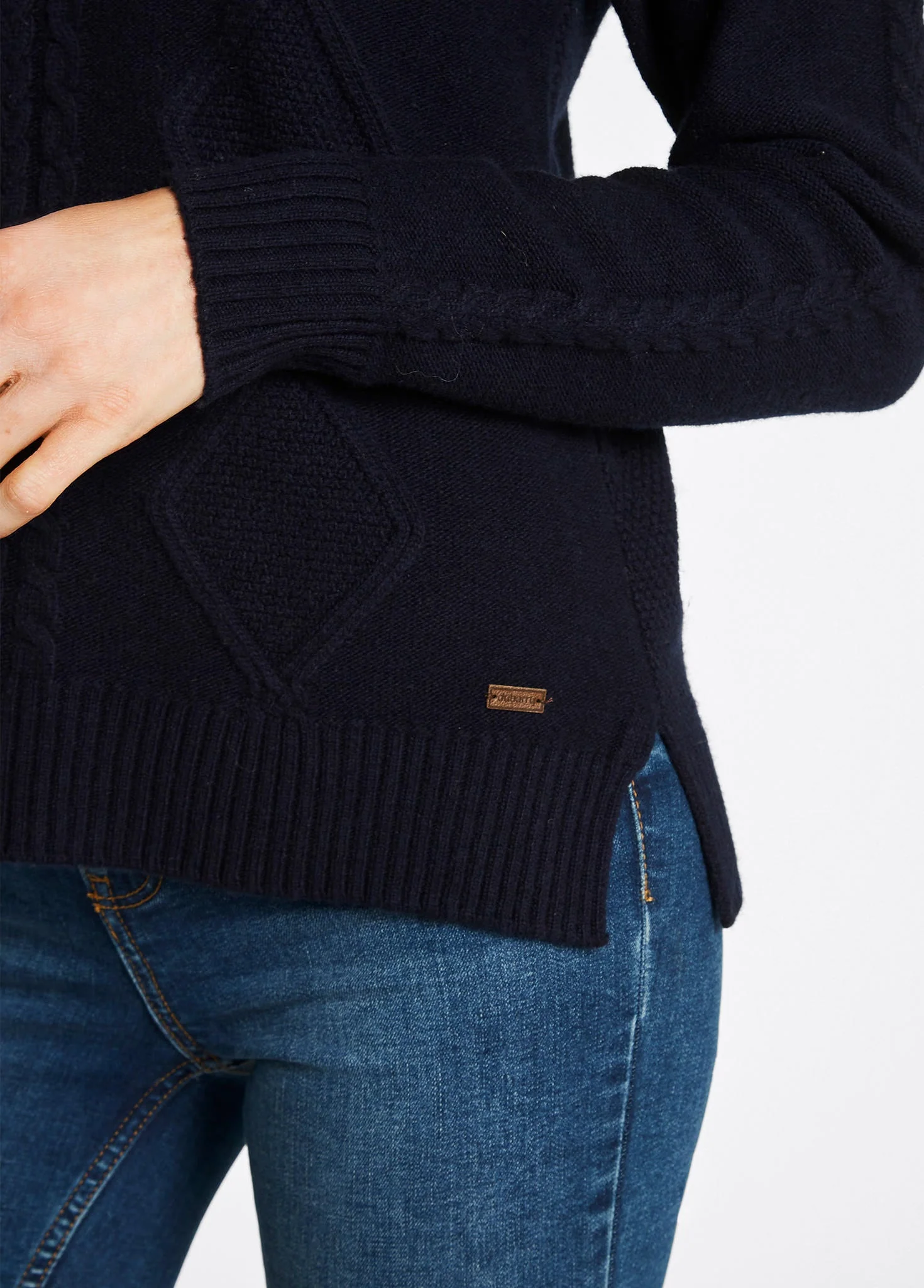 Kirkwood Women's Chunky Sweater - Navy