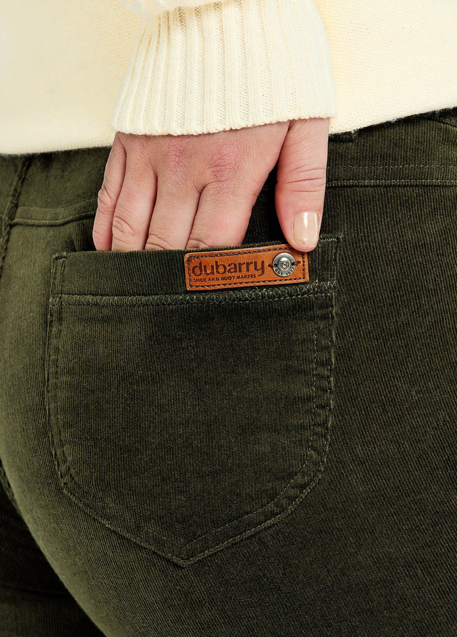 Honeysuckle Ladies' Jeans - Olive