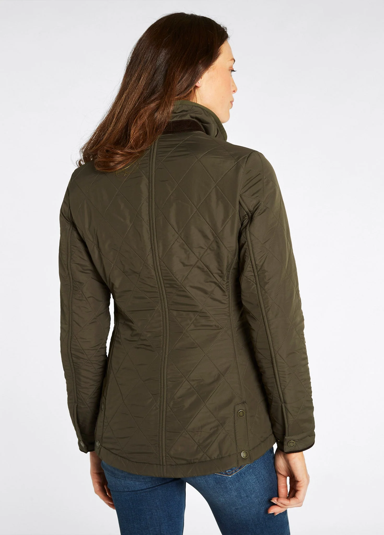 Glenfarne Women's Quilted Jacket - Olive