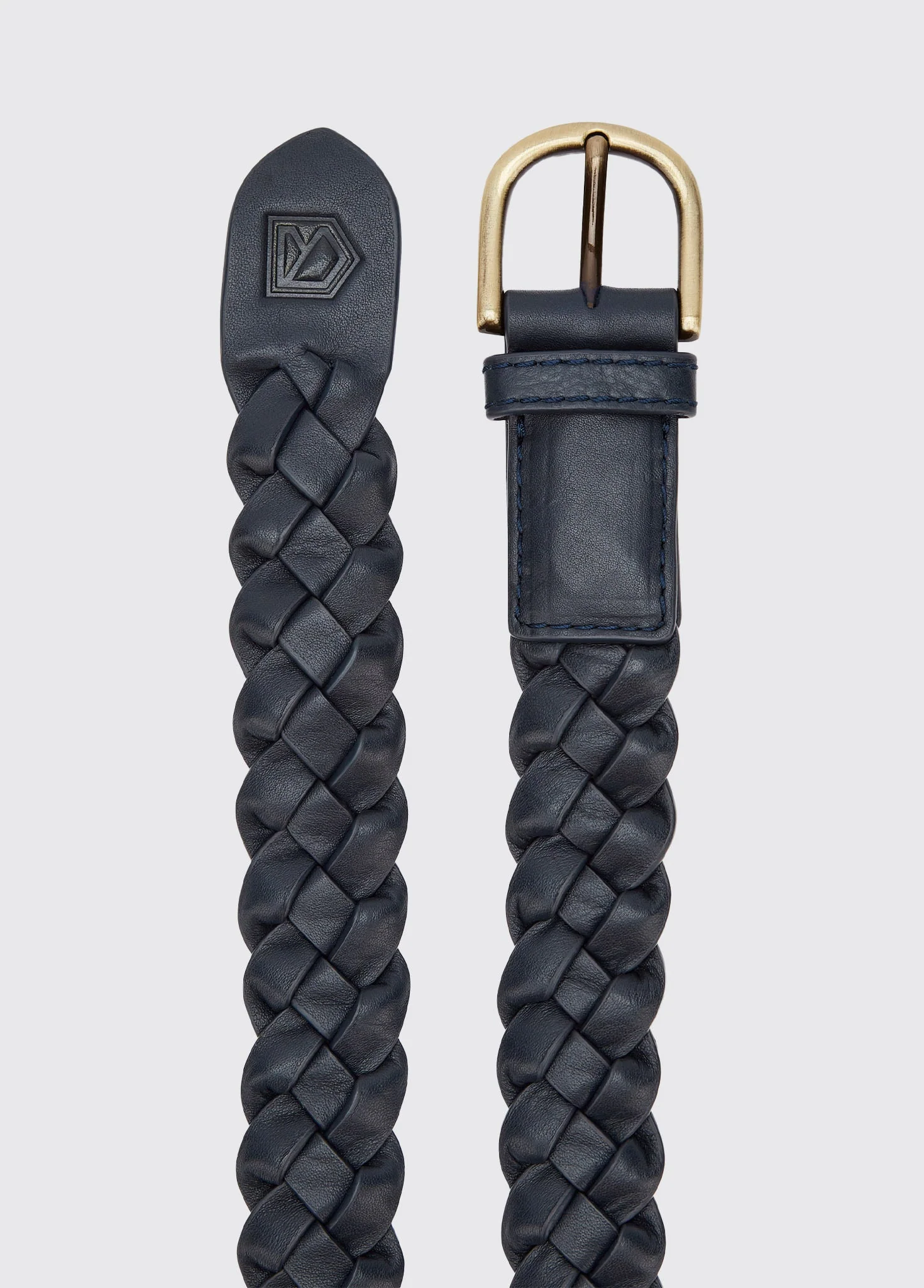 Belmore Ladies' Leather Belt - Navy