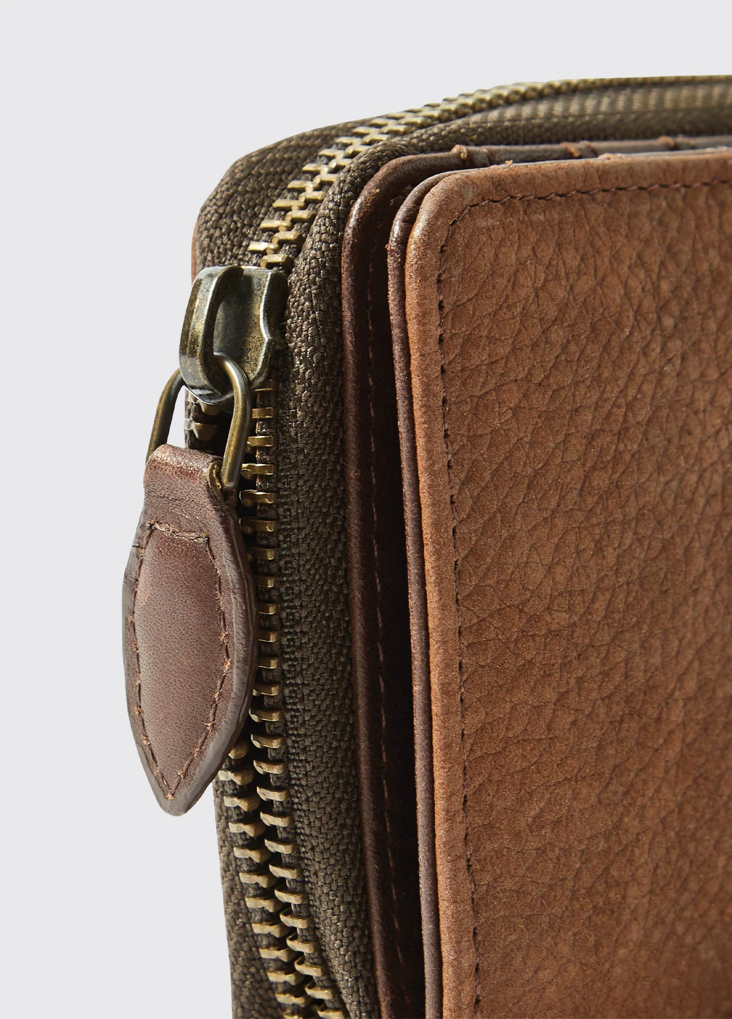 Enniskerry Leather Wallet - Walnut