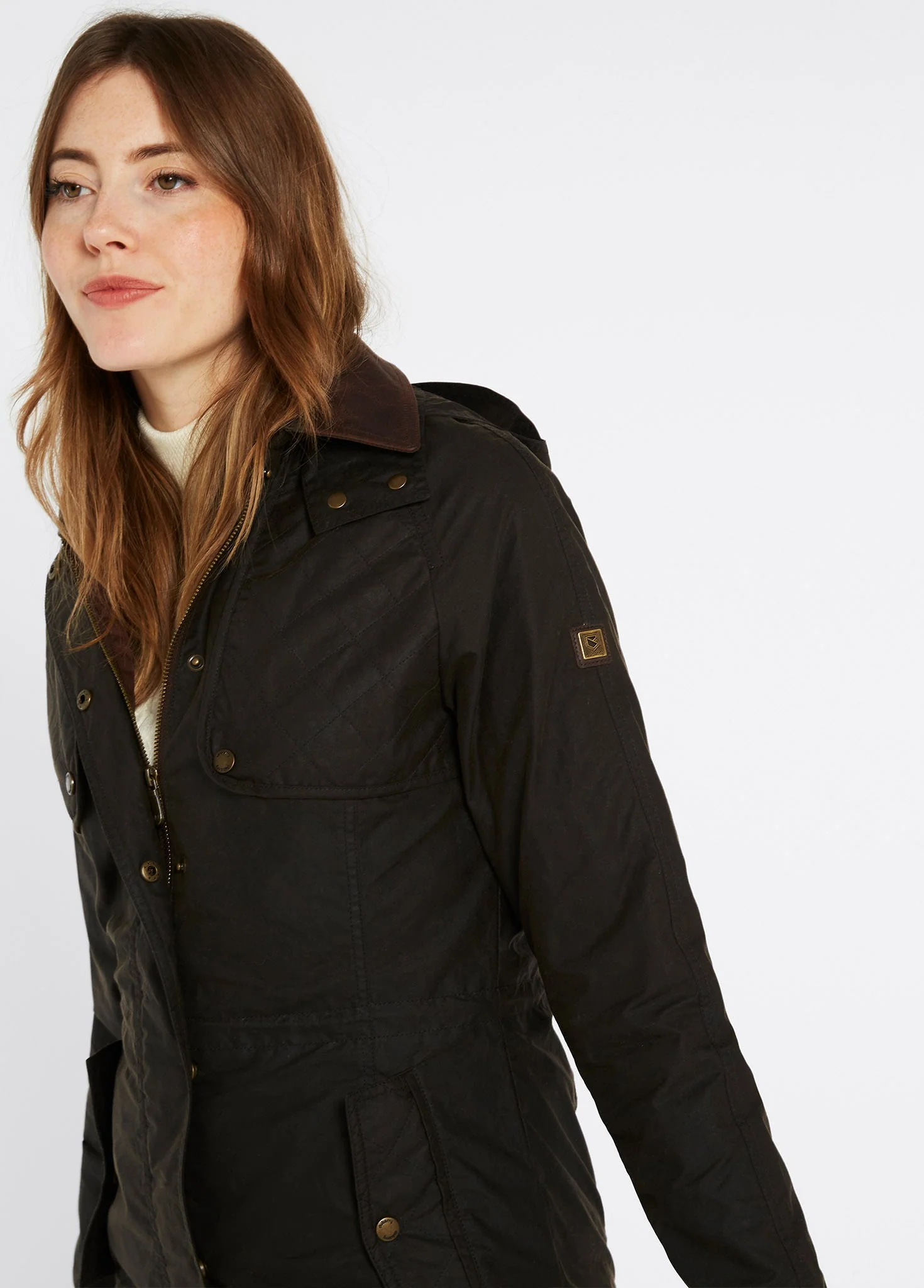 Radford Ladies Waxed Cotton Jacket - Verdigris