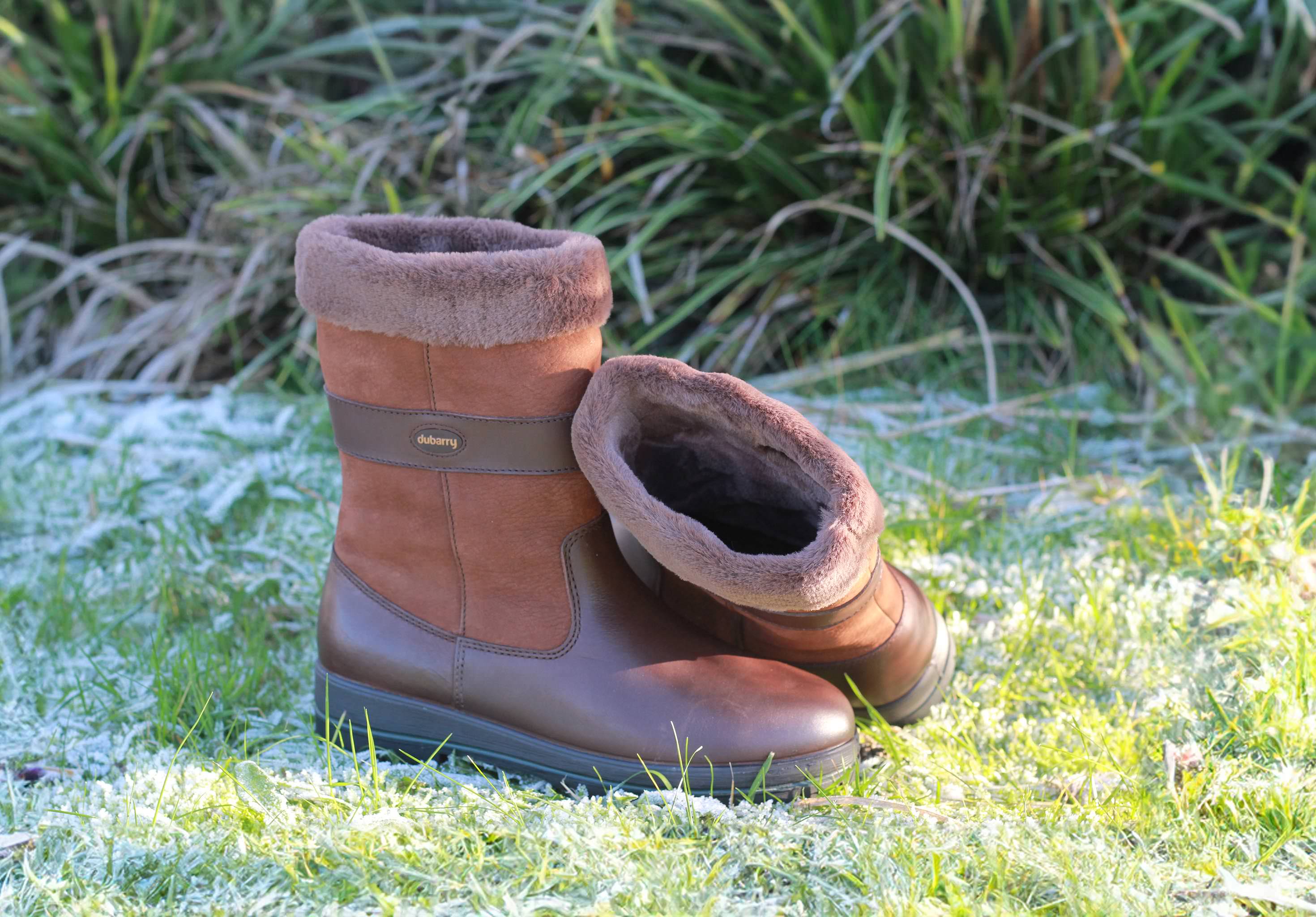 Foxrock Ladies Insulated Country Boot - Walnut
