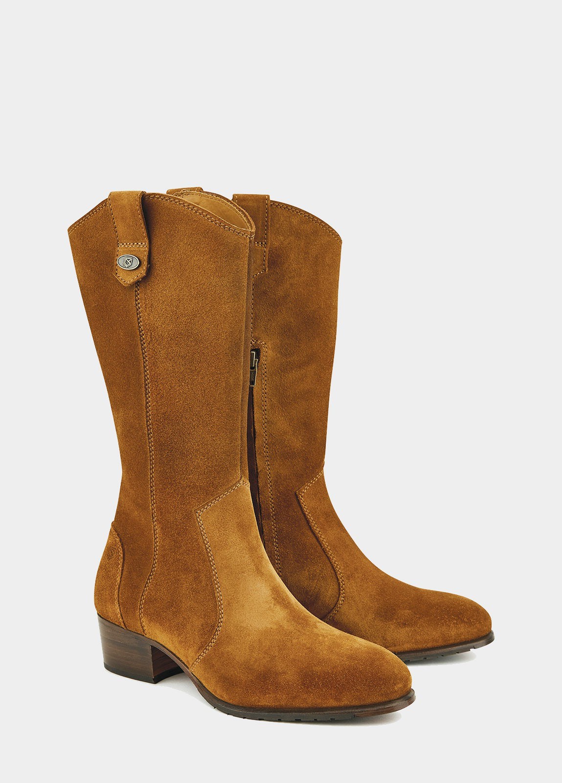 Dubarry Portobello Leather Soled Women's Leather Boots Brown
