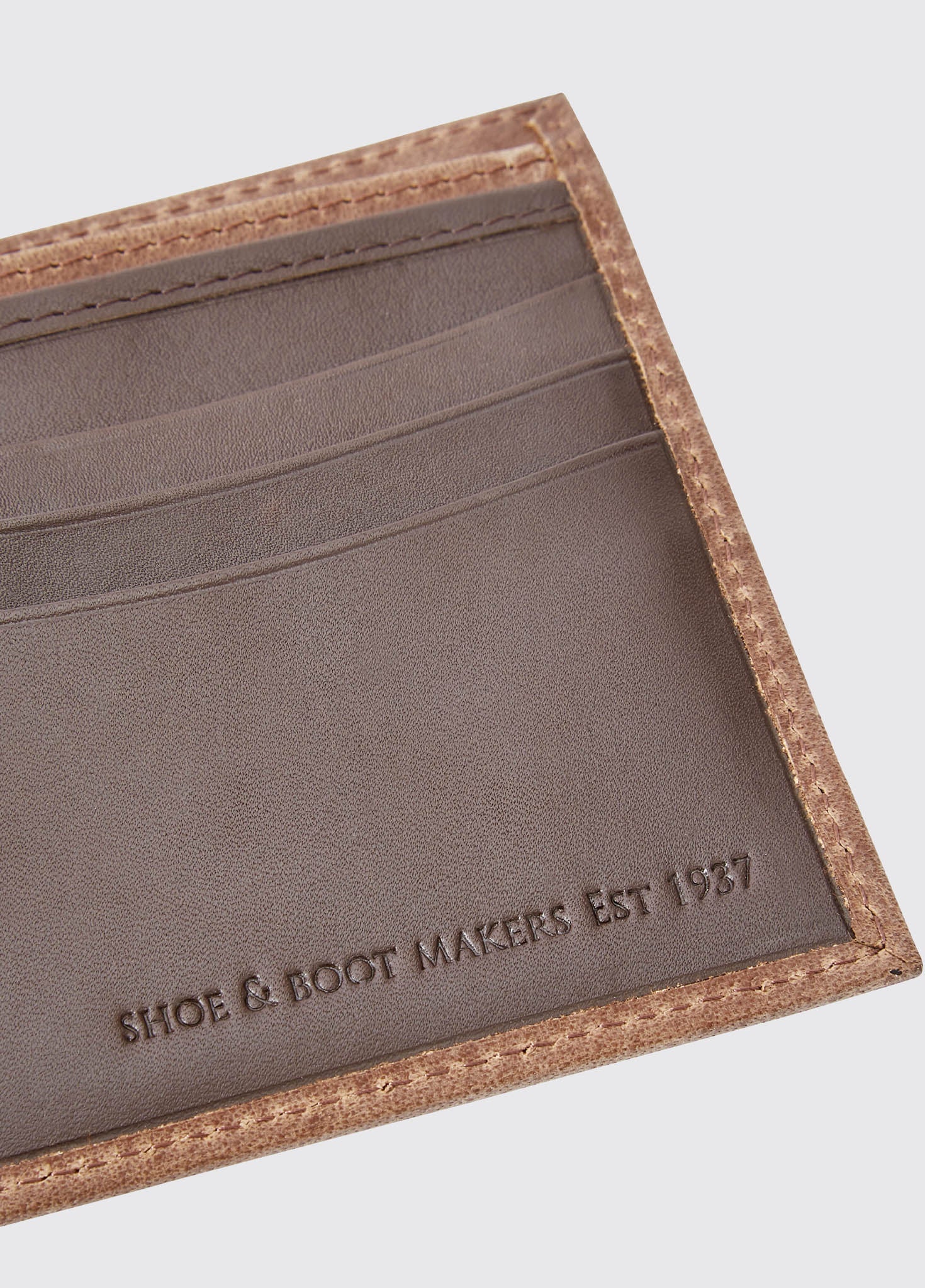 Rosmuc Leather Wallet - Chestnut