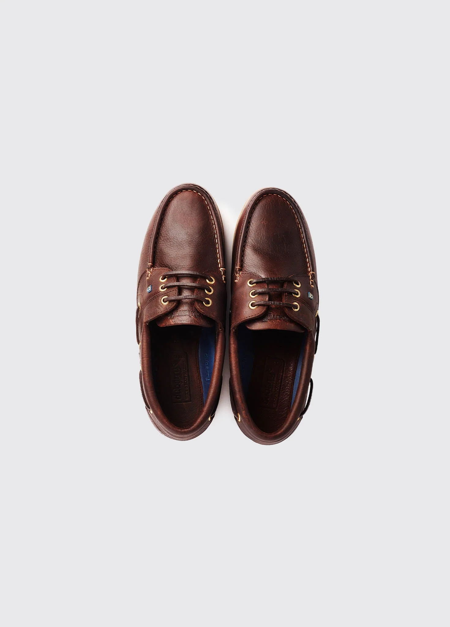 Mariner GORE-TEX Lined Boat Shoe - Mahogany