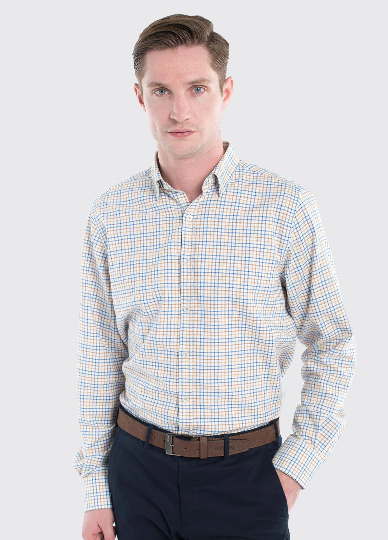 Foxford Shirt - Cigar