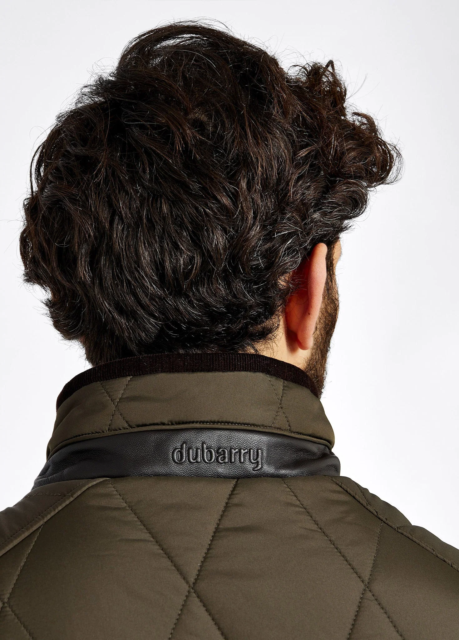 Colamber Men's Quilted Vest - Olive