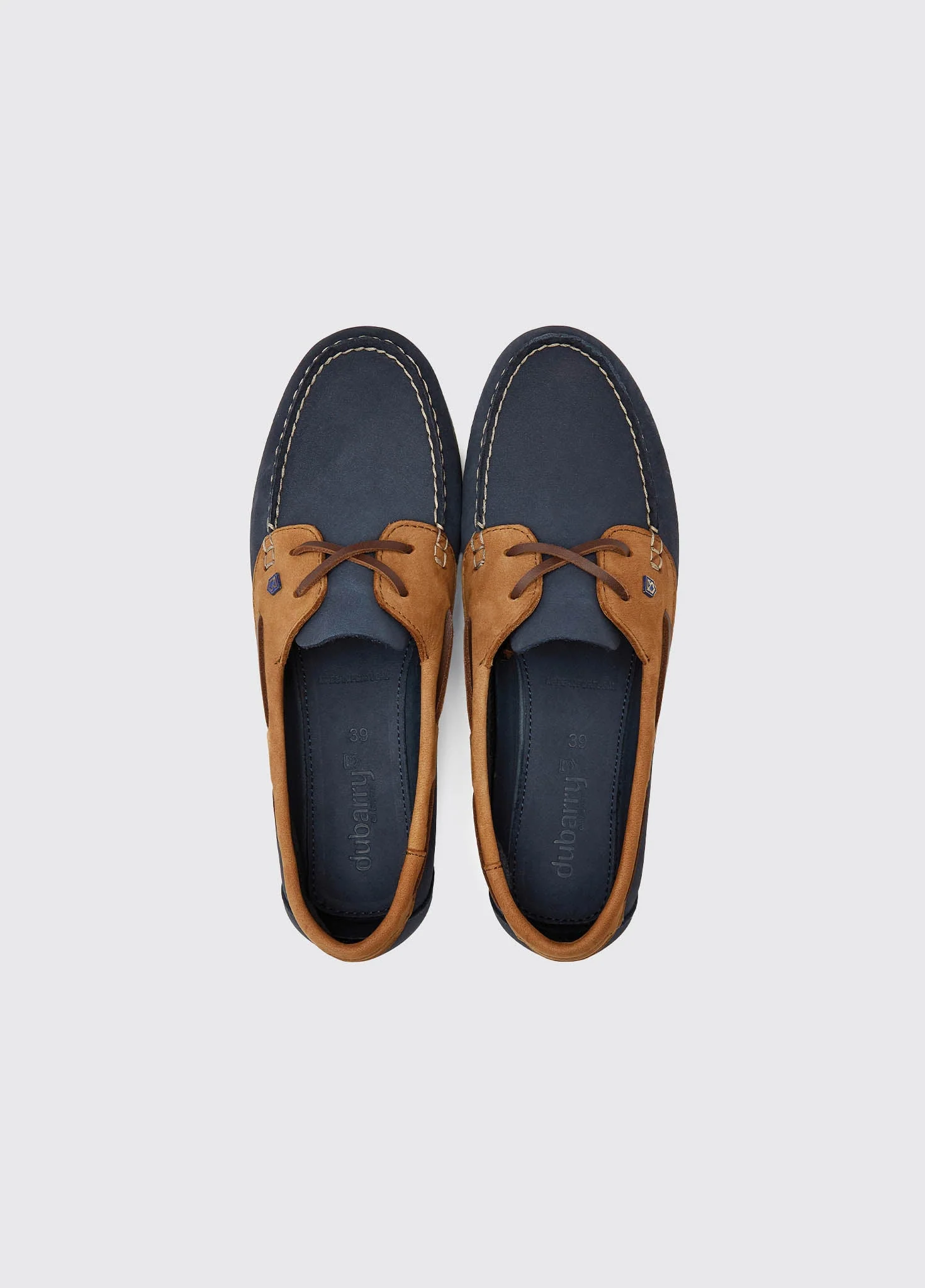 Aruba Boat Shoe - Denim/Tan