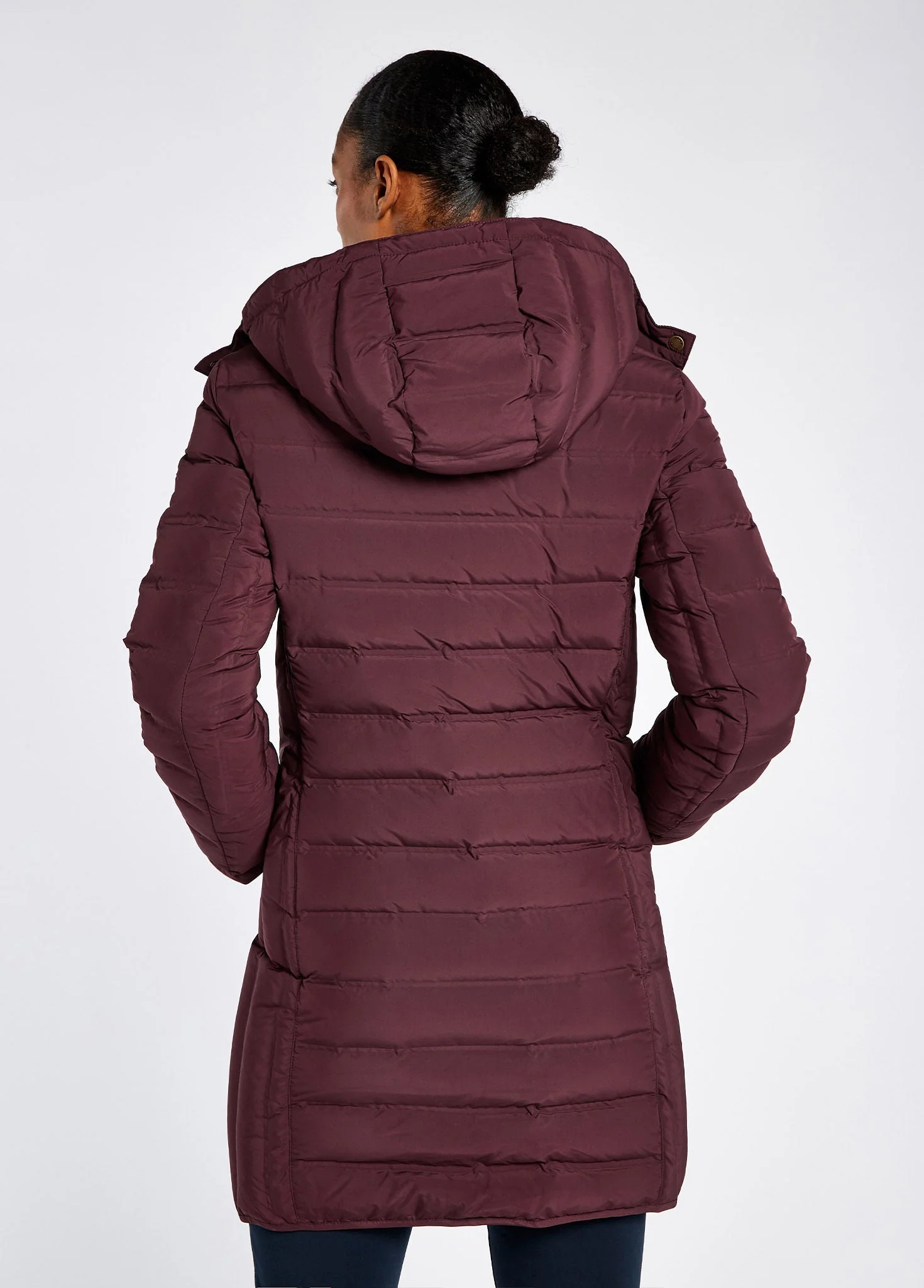 Ballybrophy Quilted Down Jacket - Currant