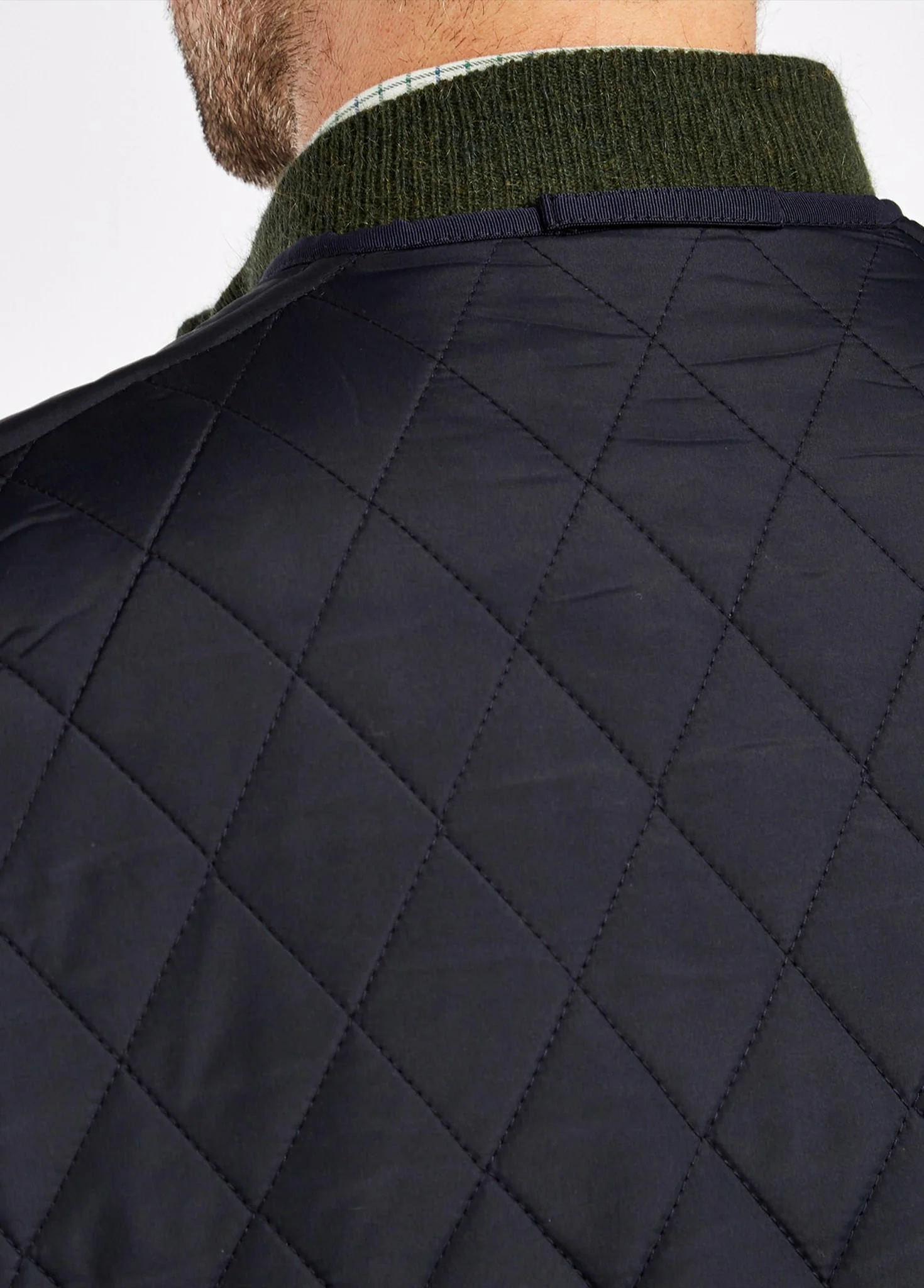 Ballygar Men's Quilted Vest - Navy