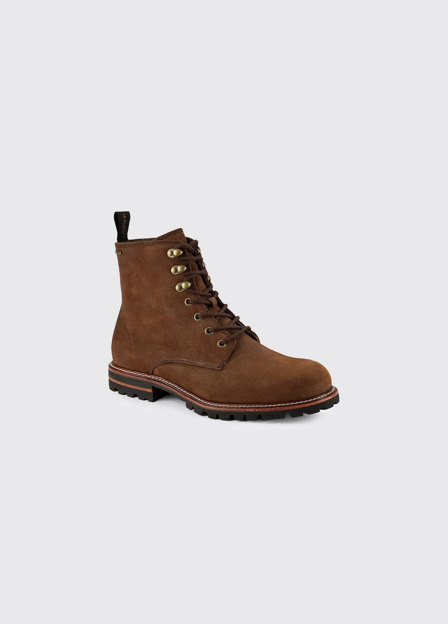 Laois Mens Lace Up Ankle Boot - Walnut