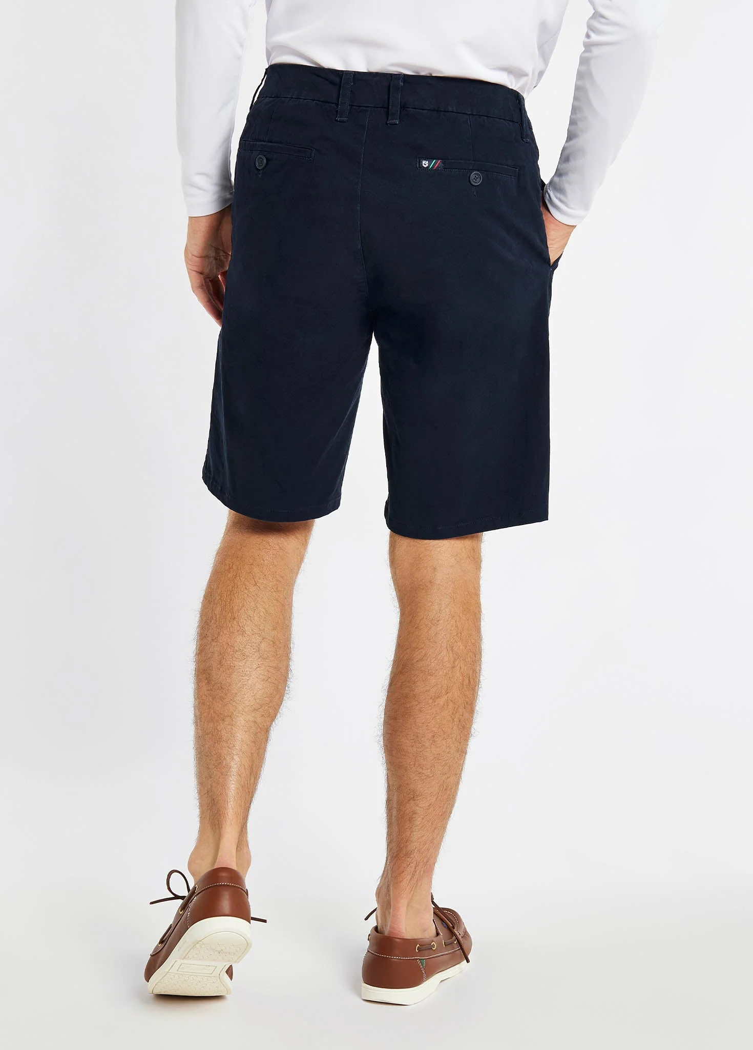 Lugano Mens Chino Shorts - Navy