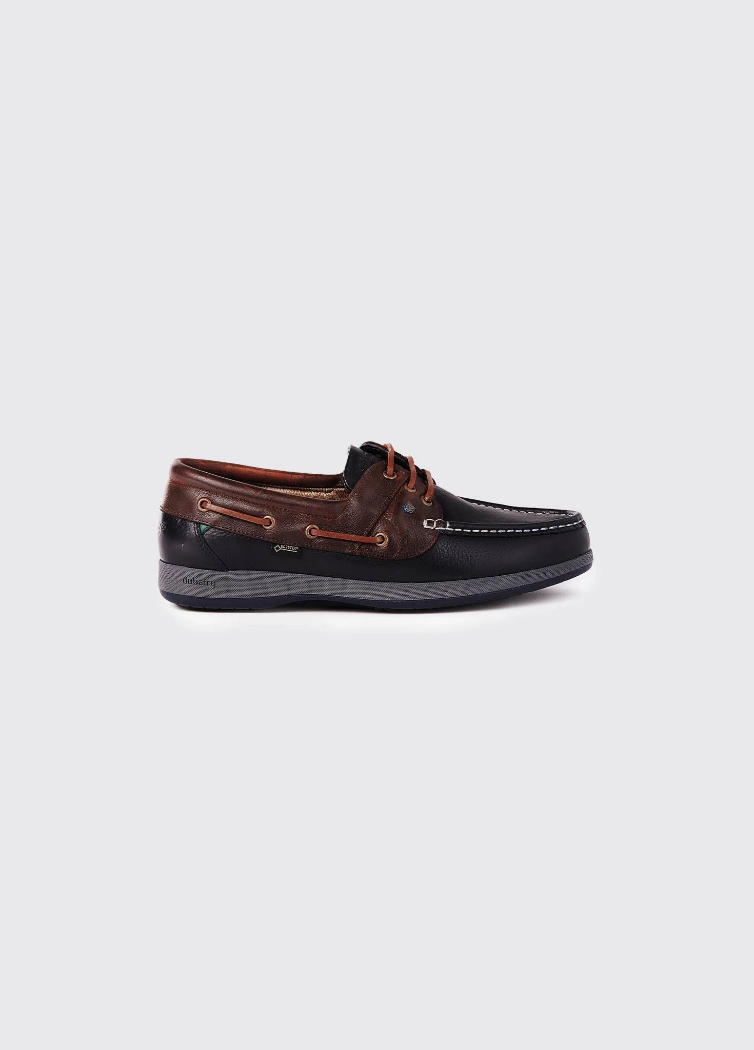 Mariner GORE-TEX Lined Boat Shoe - Navy/Brown