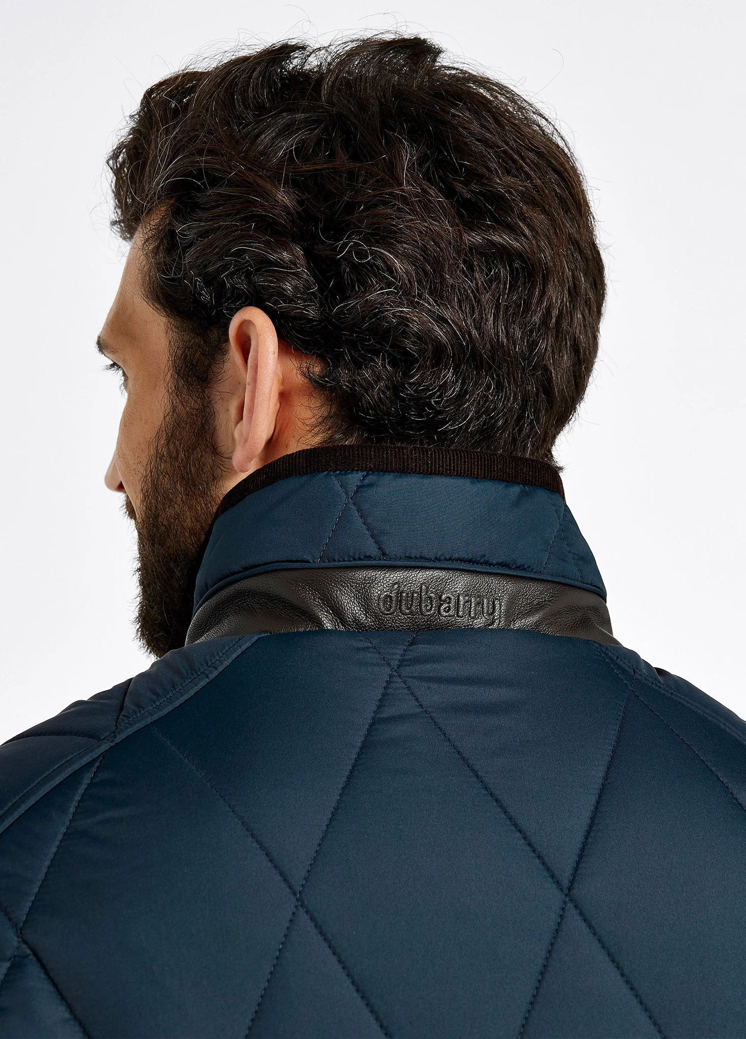 Colamber Men's Quilted Vest - Navy