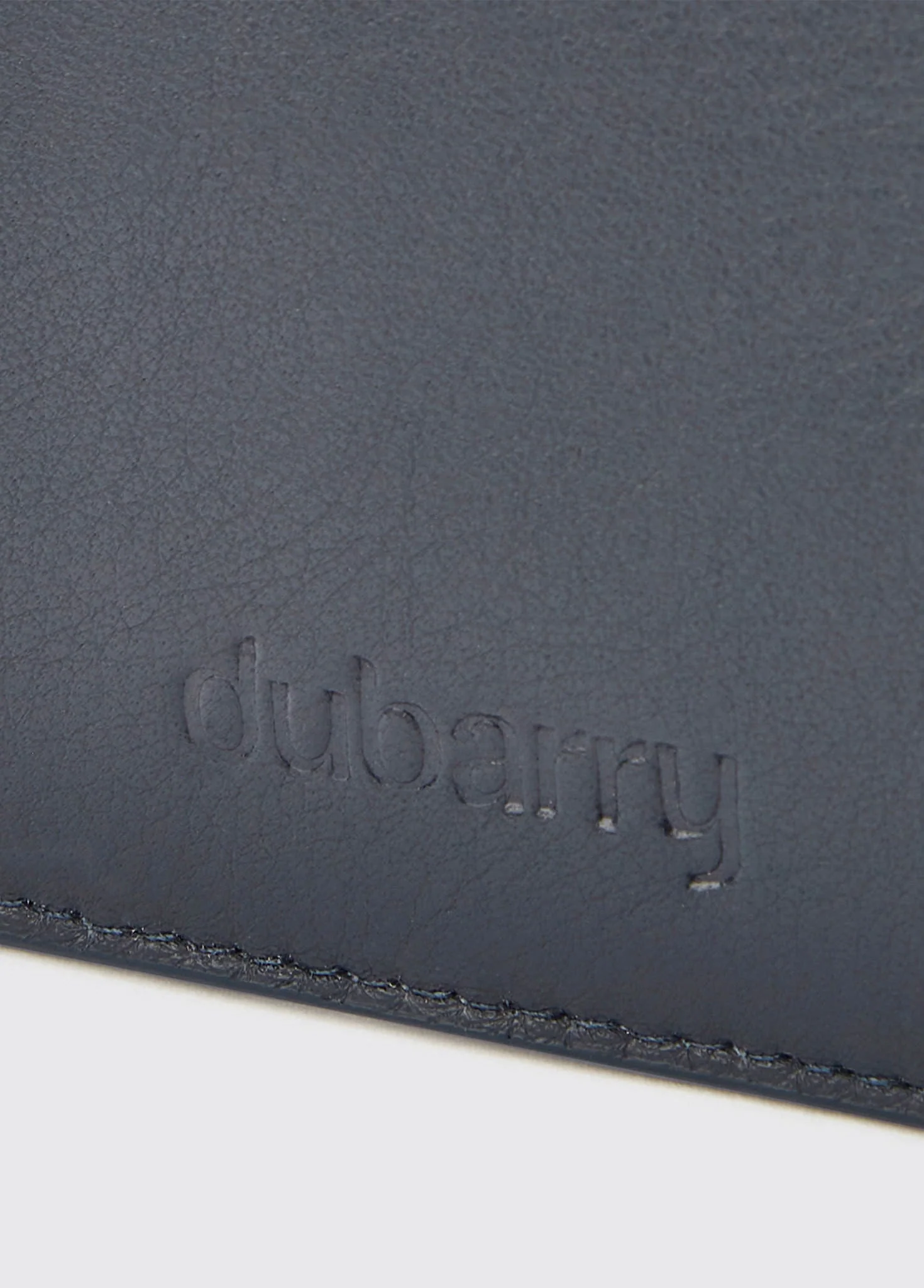 Broomhill Leather cardholder - Navy