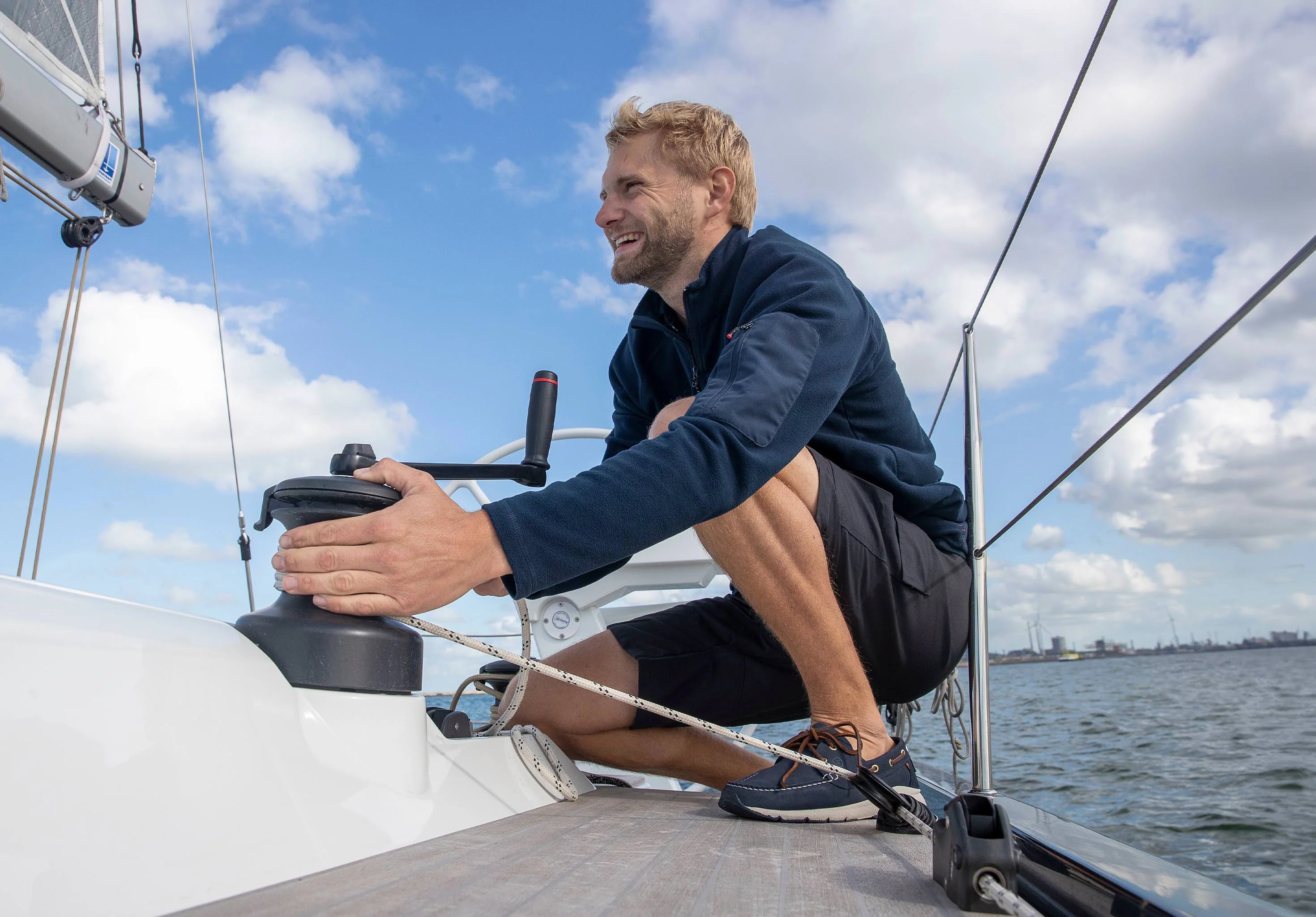 Cyprus Mens Crew Shorts - Navy